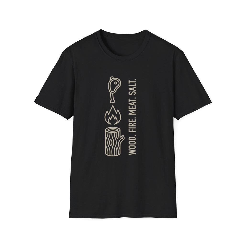 Wood Fire Meat Salt T-Shirt