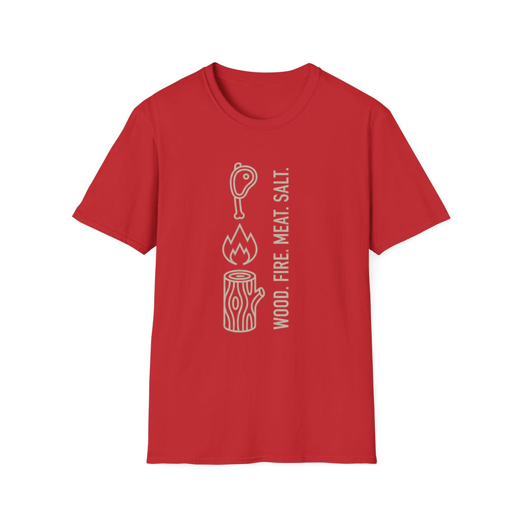 Wood Fire Meat Salt T-Shirt