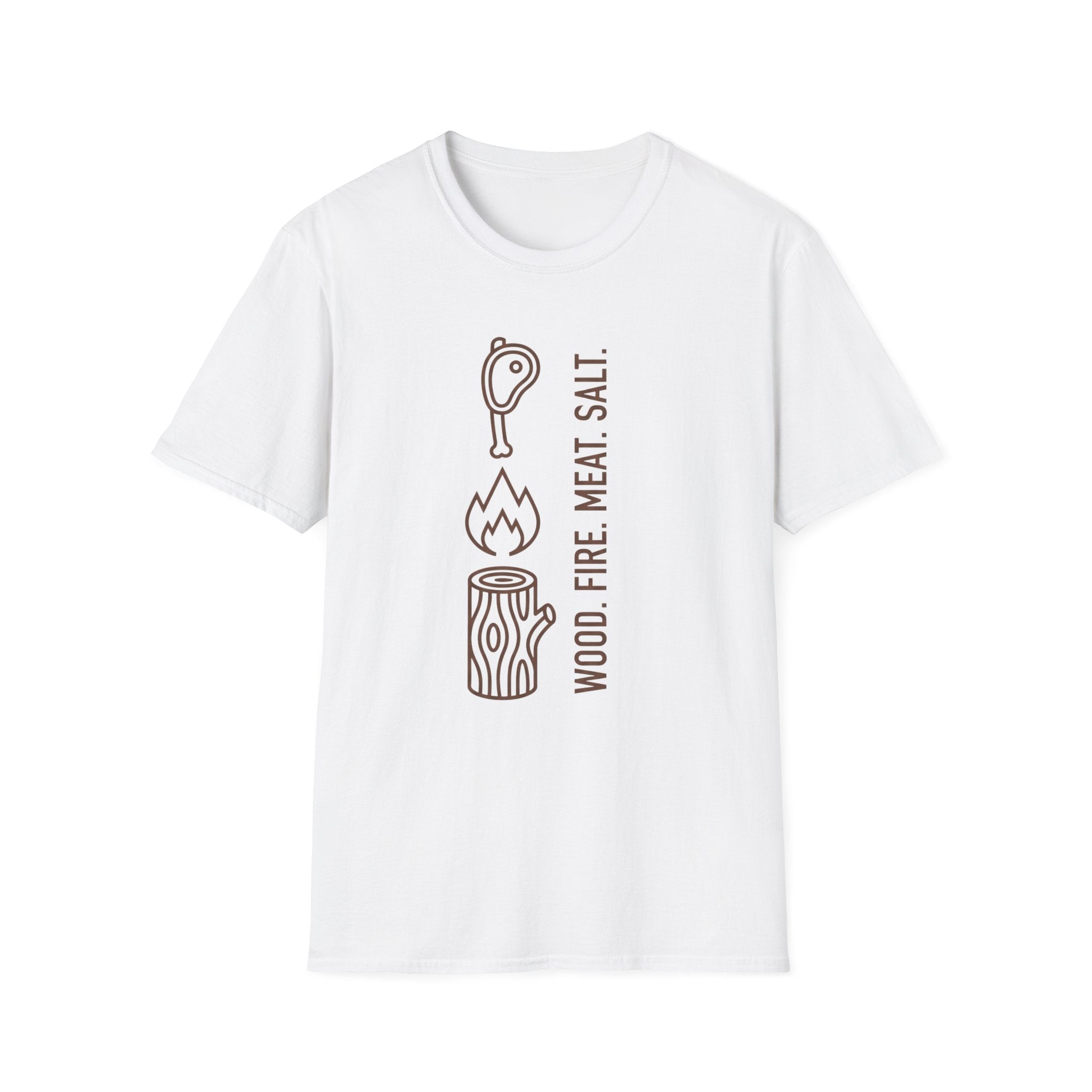 Wood Fire Meat Salt T-Shirt