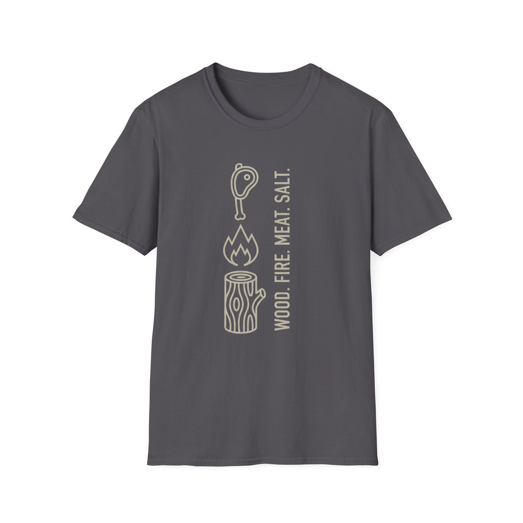 Wood Fire Meat Salt T-Shirt