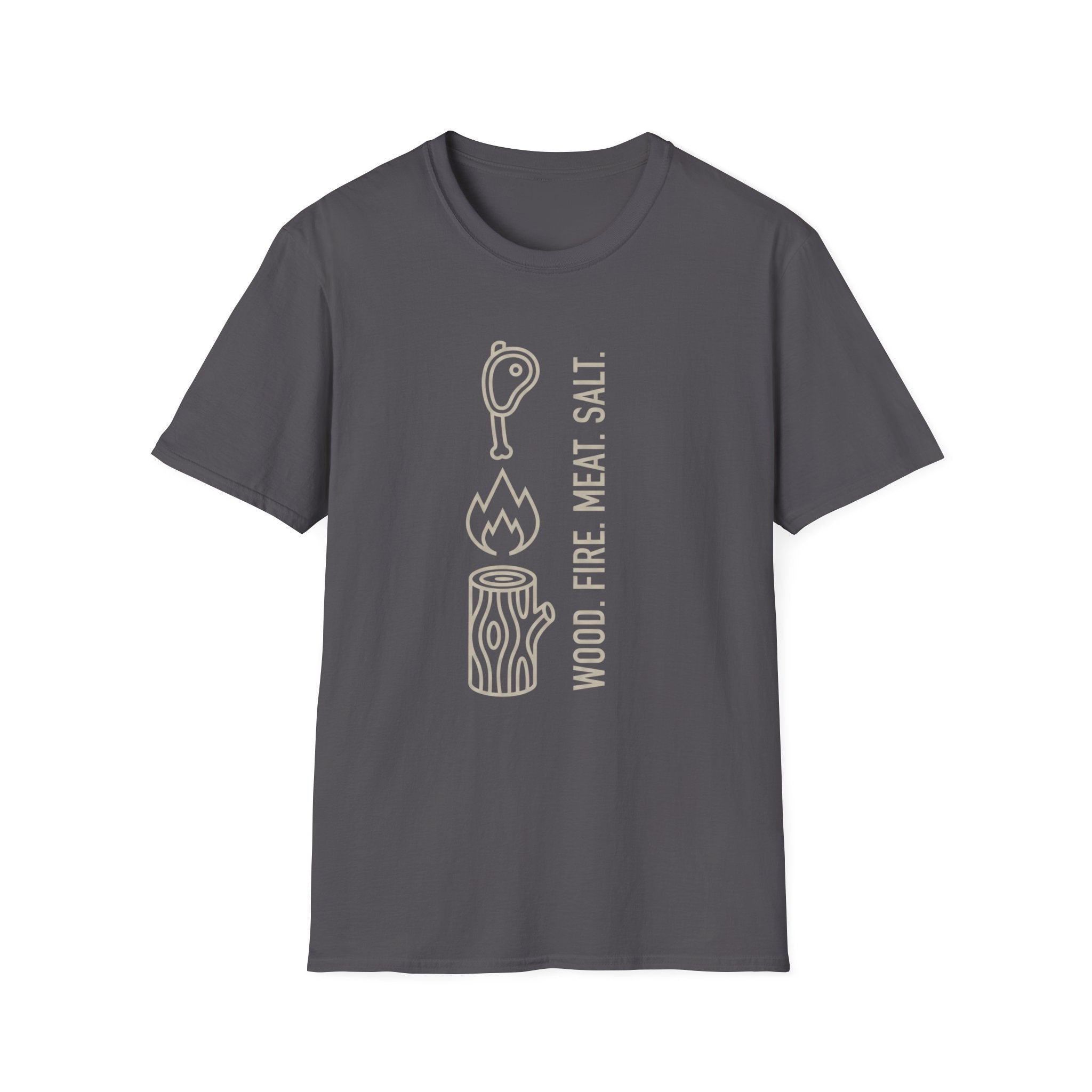 Wood Fire Meat Salt T-Shirt
