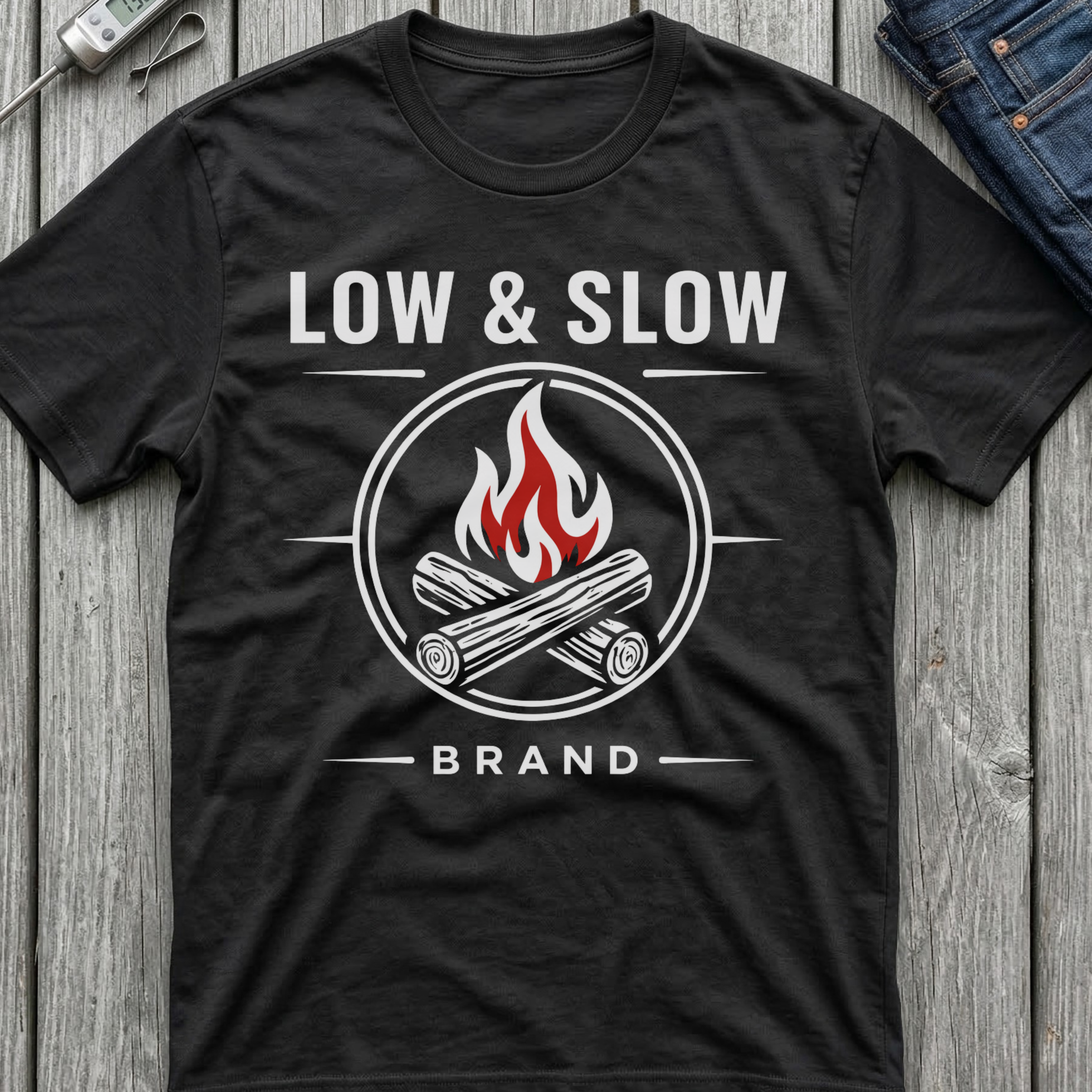 Low & Slow Brand T-Shirt