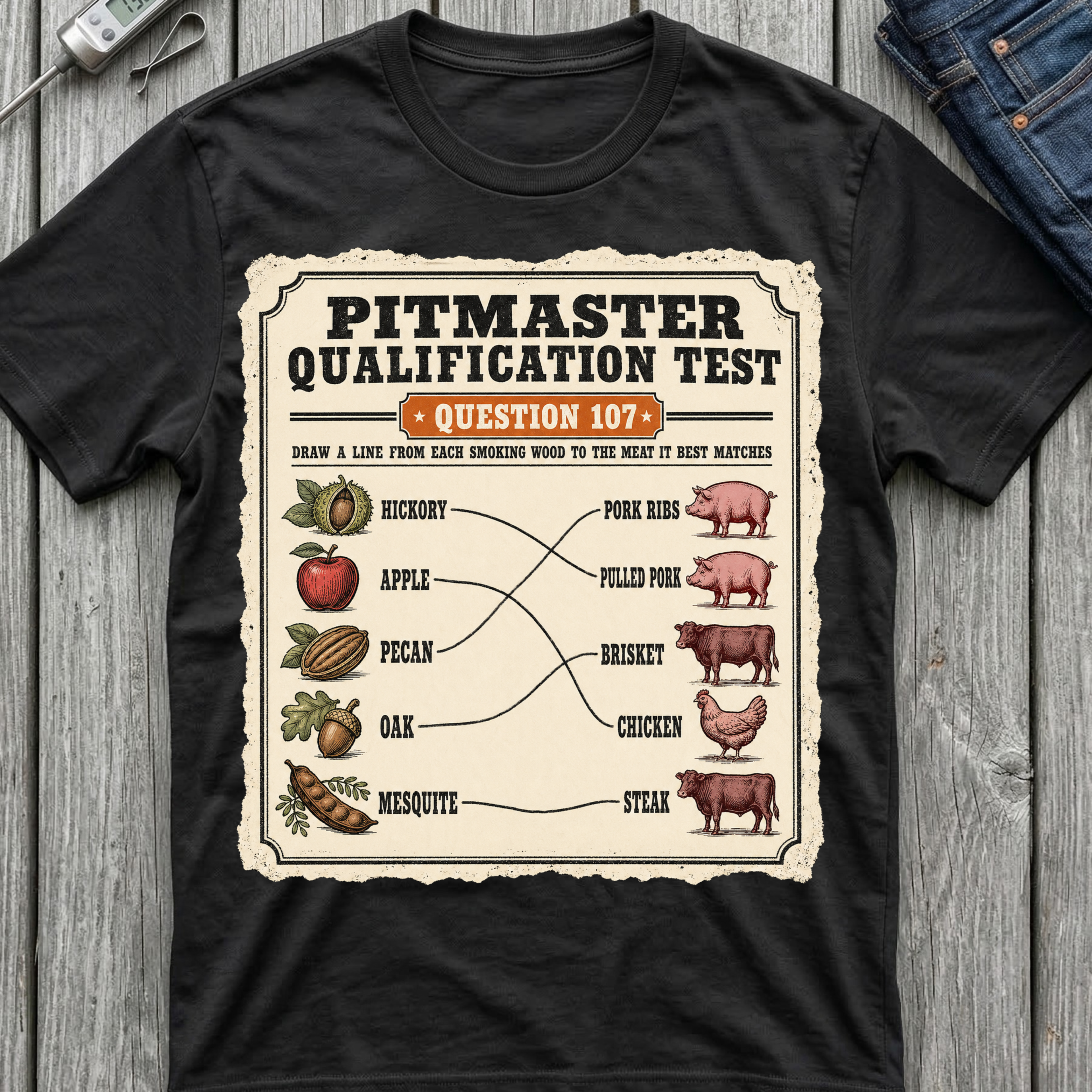 Hardwood Test T-Shirt