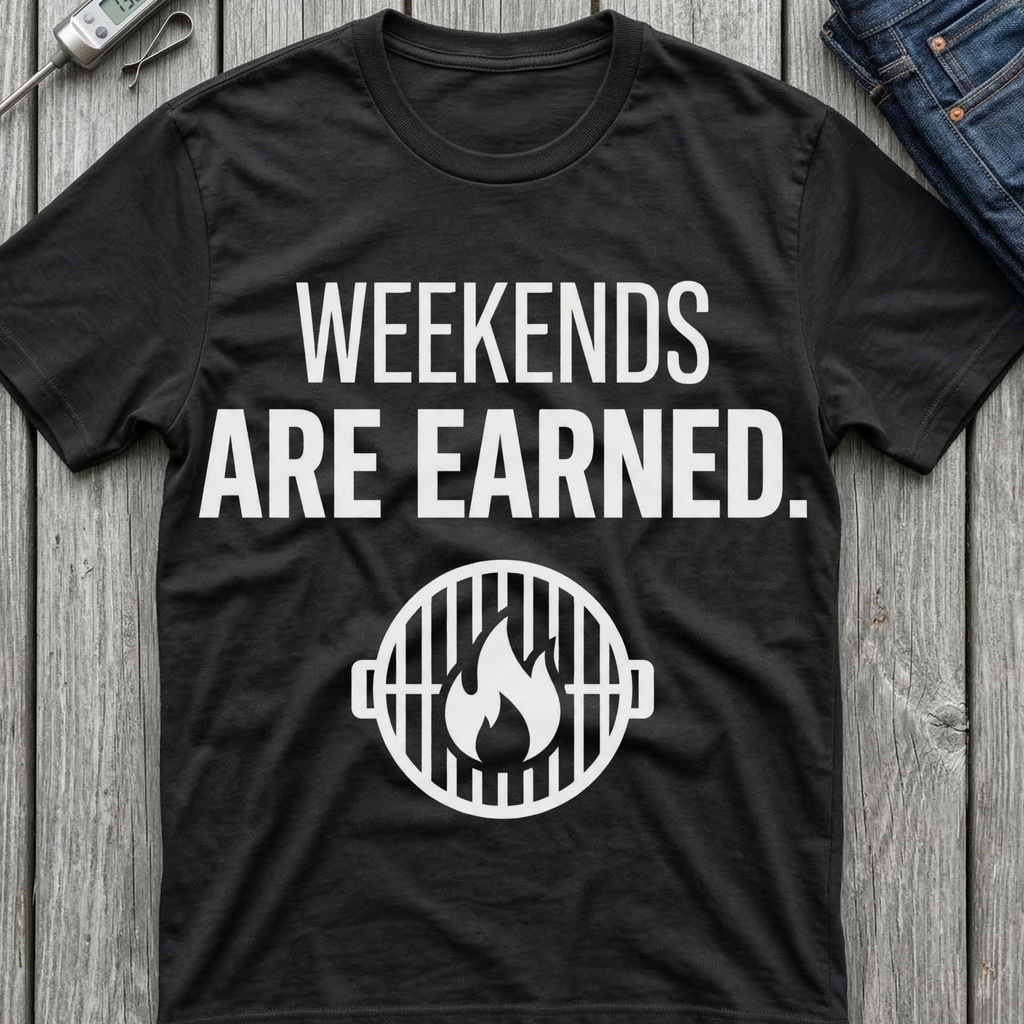 Weekends Are Earned T-Shirt