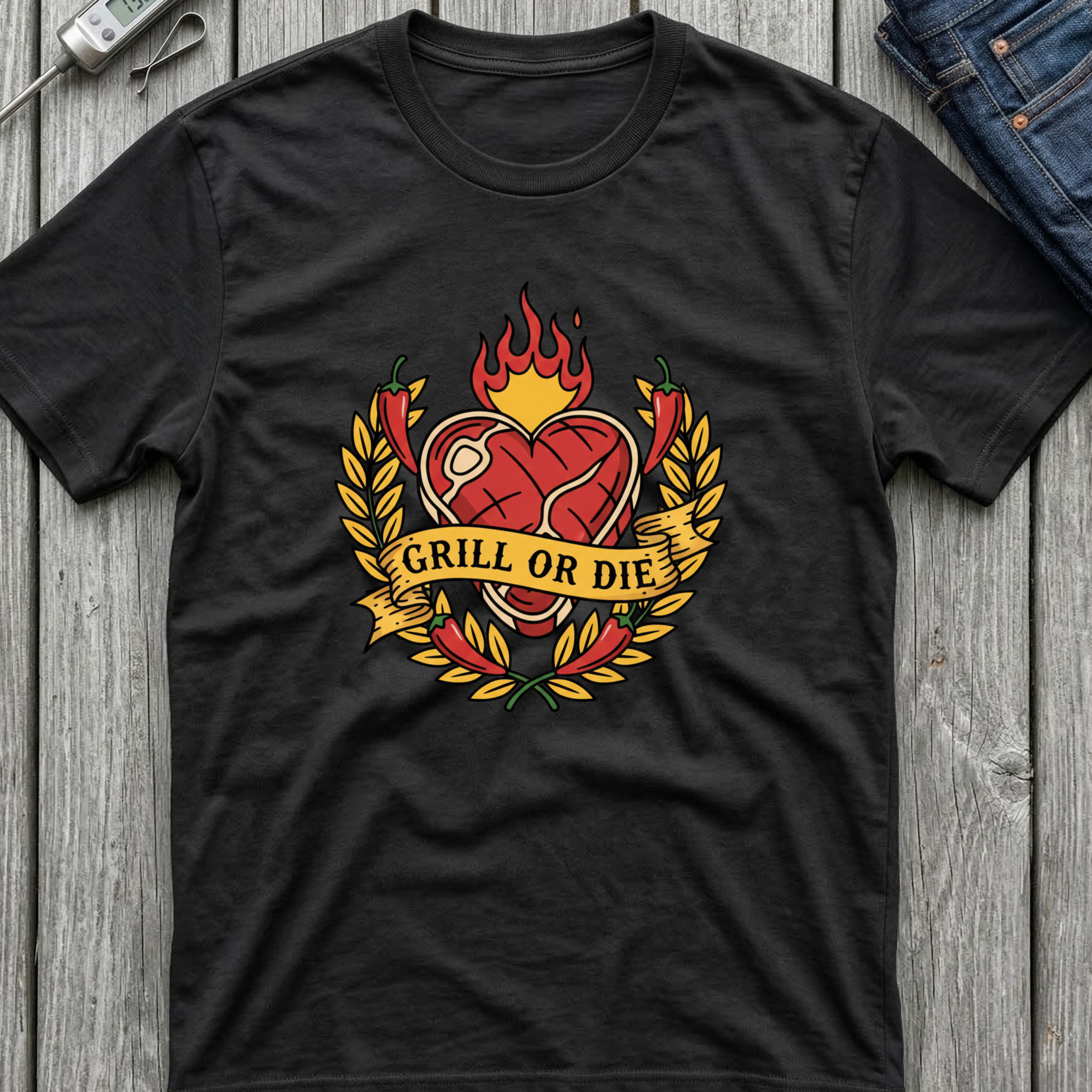 Grill Or Die T-Shirt