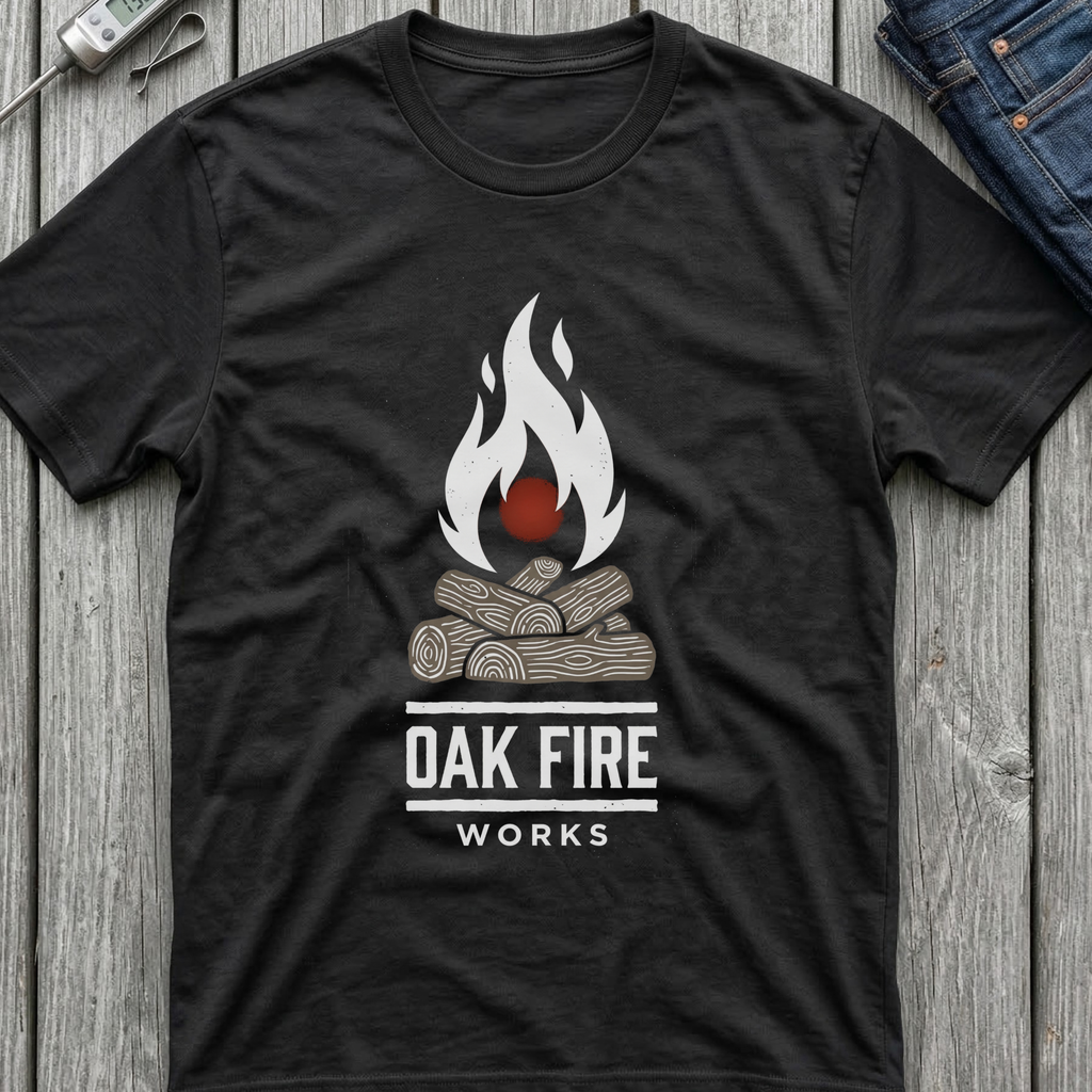 Oak Fire Works T-Shirt