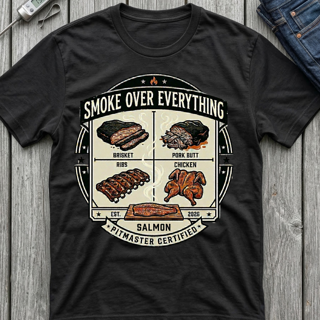 Smoke Over Five Meats T-Shirt