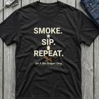 Smoke Sip Repeat T-Shirt