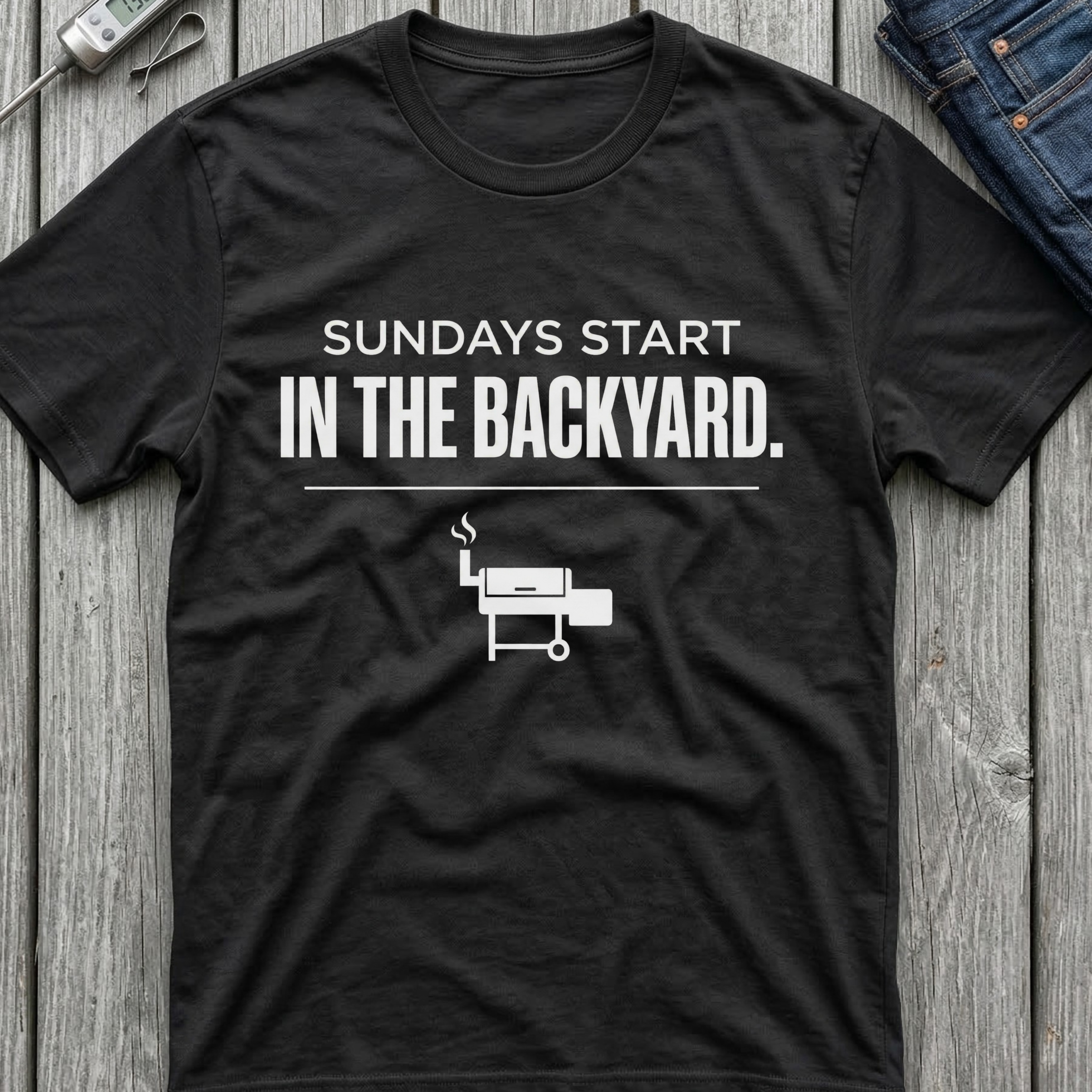 Sundays Start In The Backyard T-Shirt