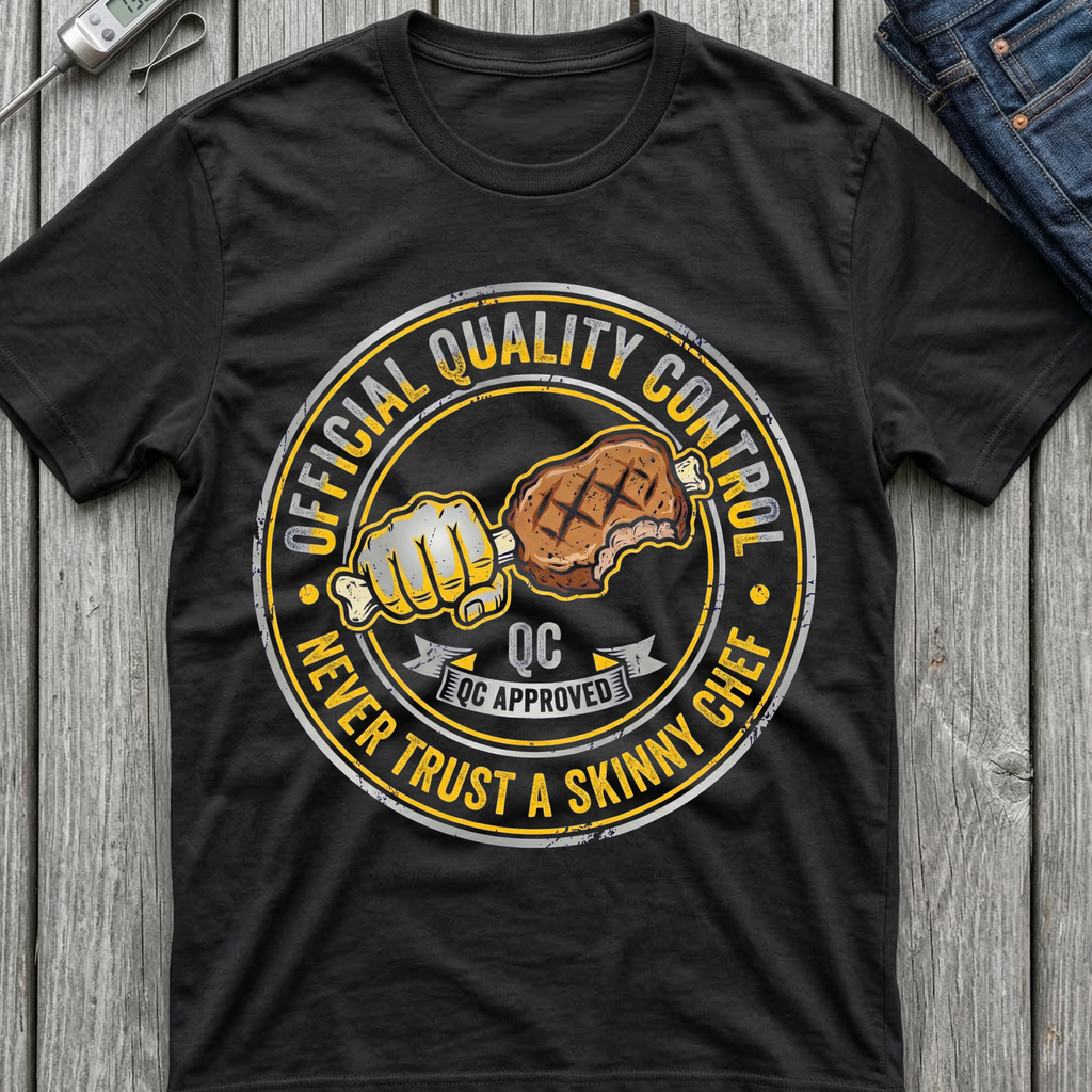 Never Trust A Skinny Chef T-Shirt