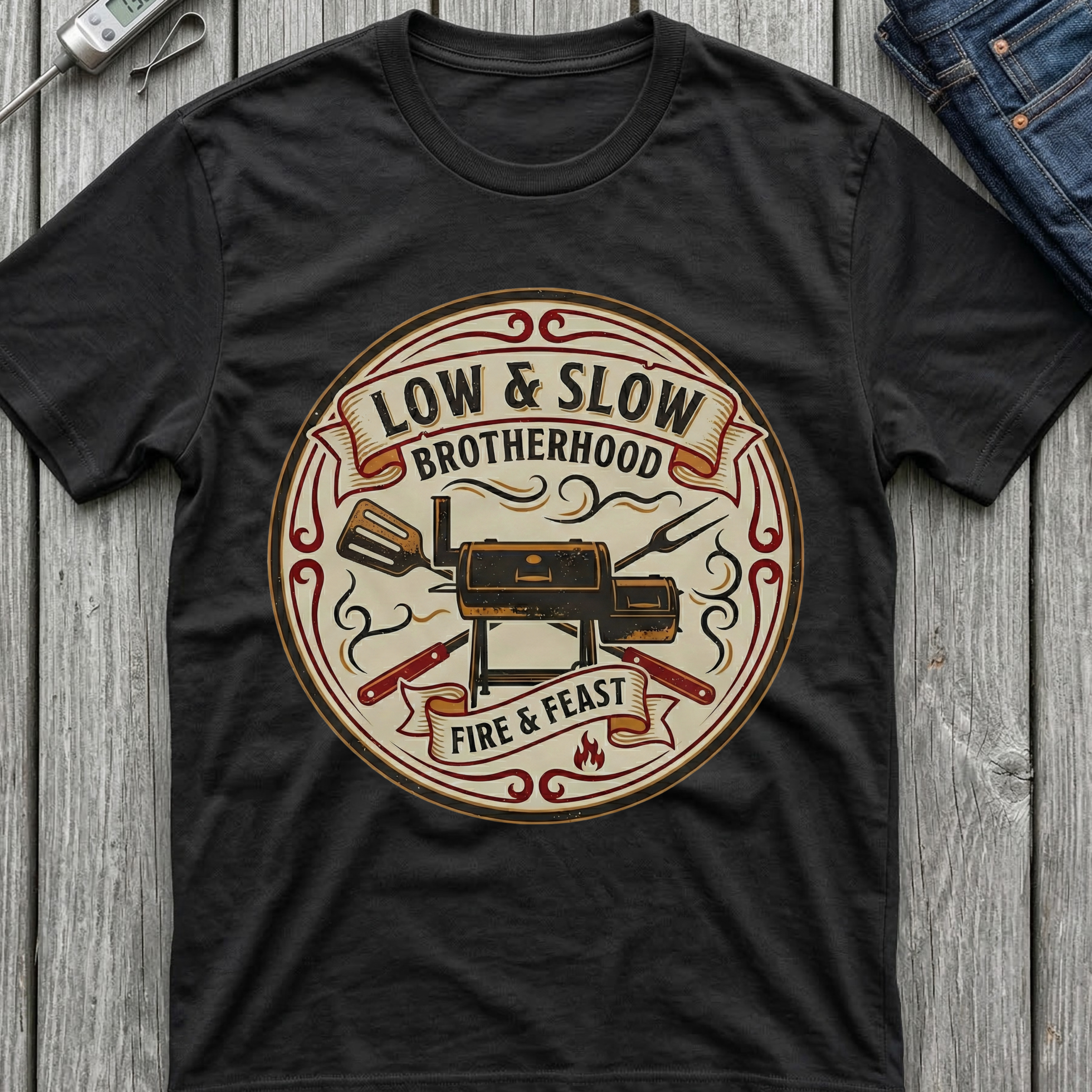 Low & Slow Crest T-Shirt