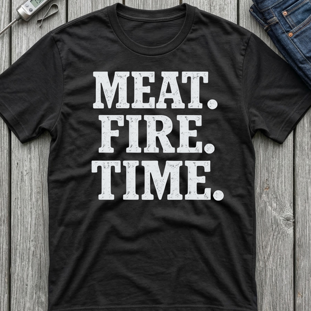 Meat Fire Time T-Shirt