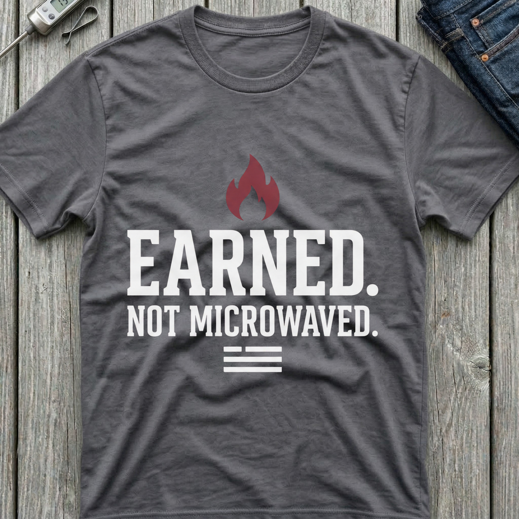 Earned Not Microwaved T-Shirt