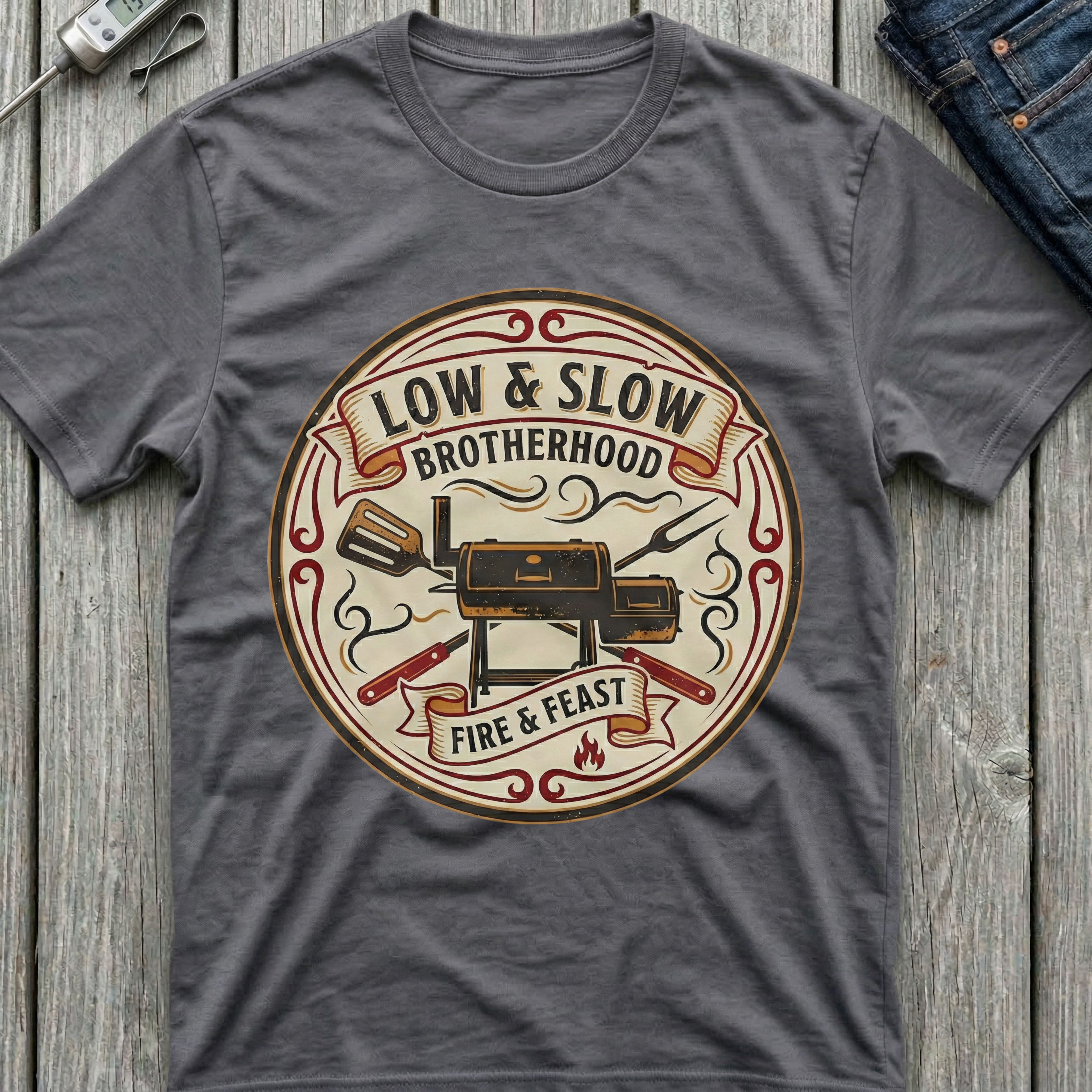 Low & Slow Crest T-Shirt
