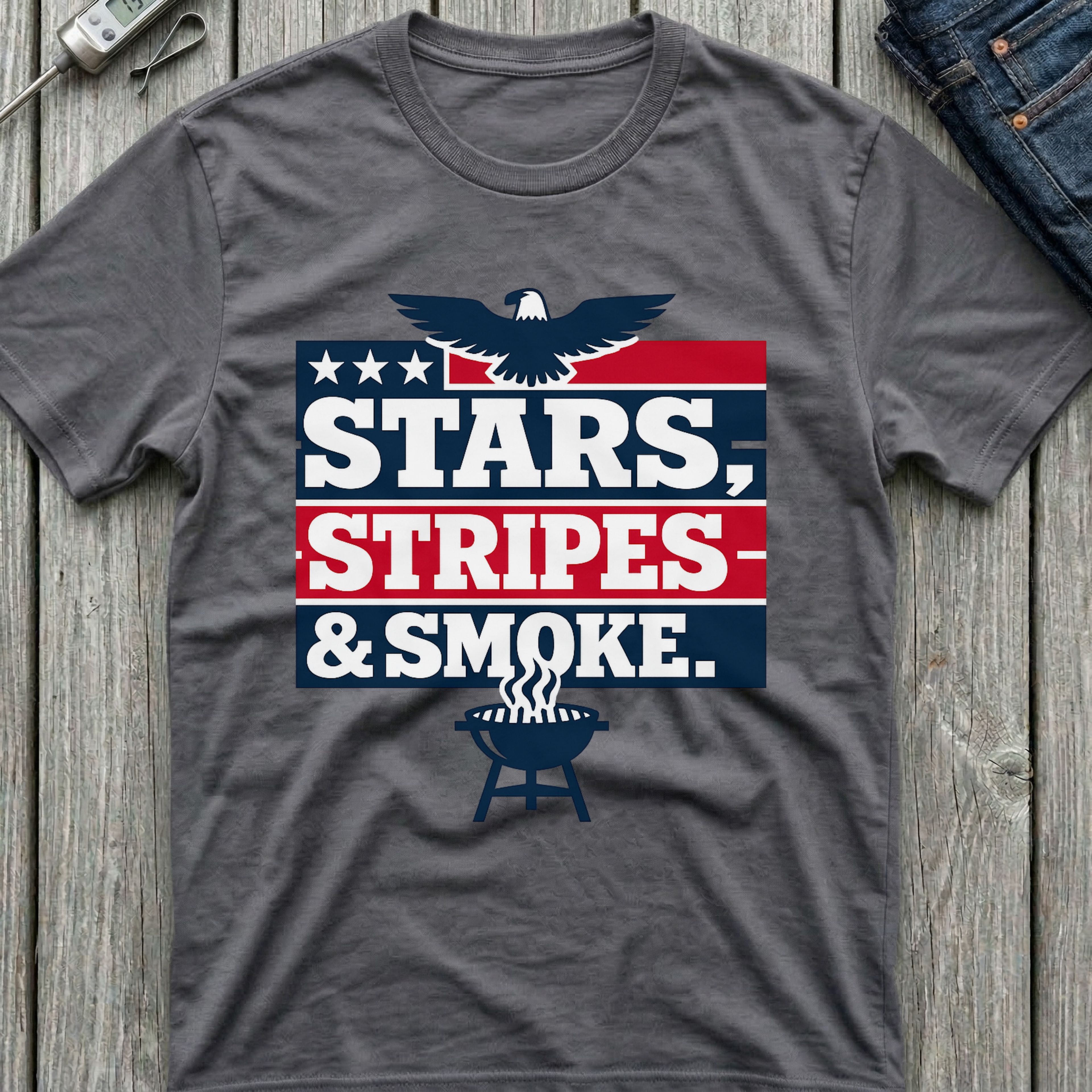 Stars Stripes & Smoke T-Shirt