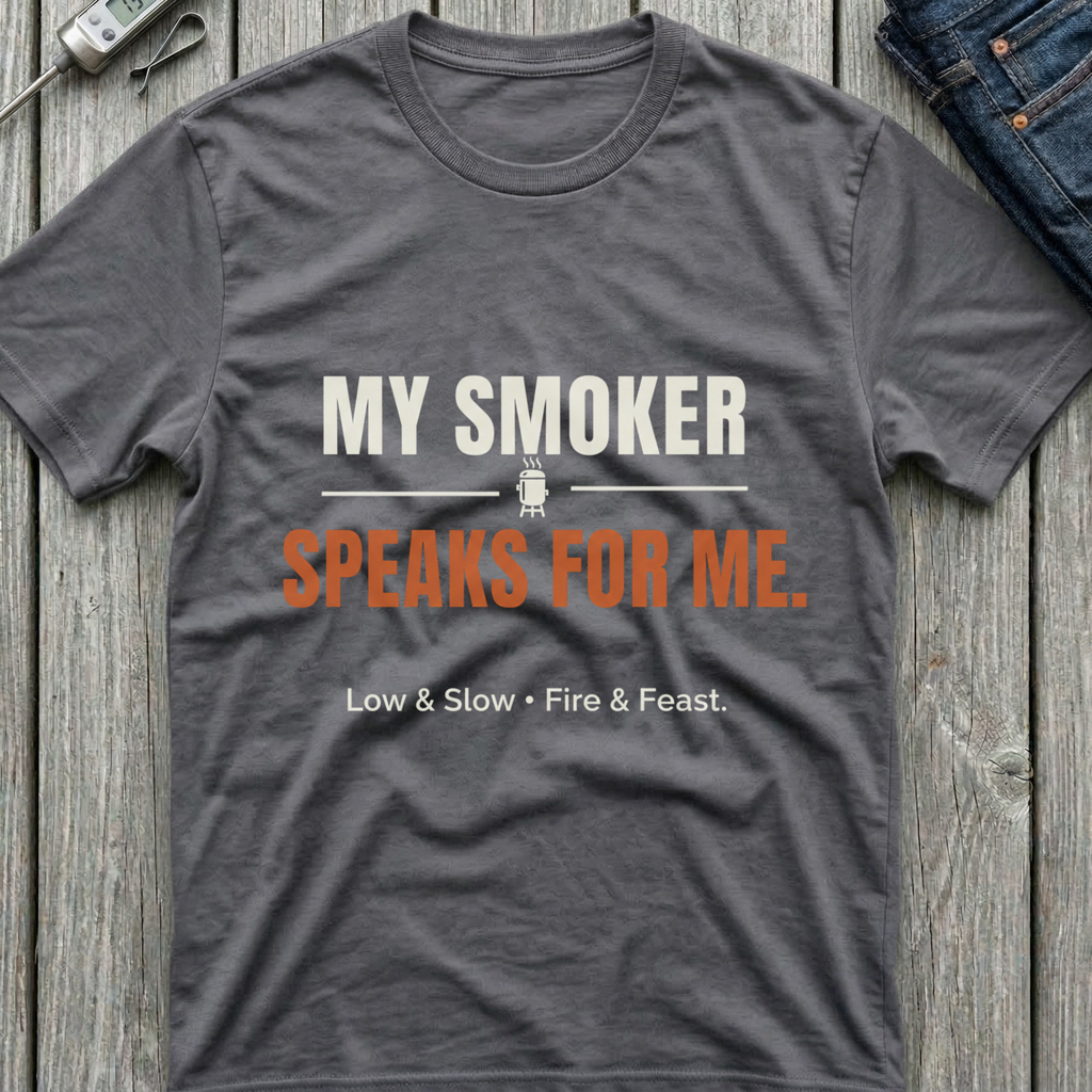 My Smoker Speaks For Me T-Shirt