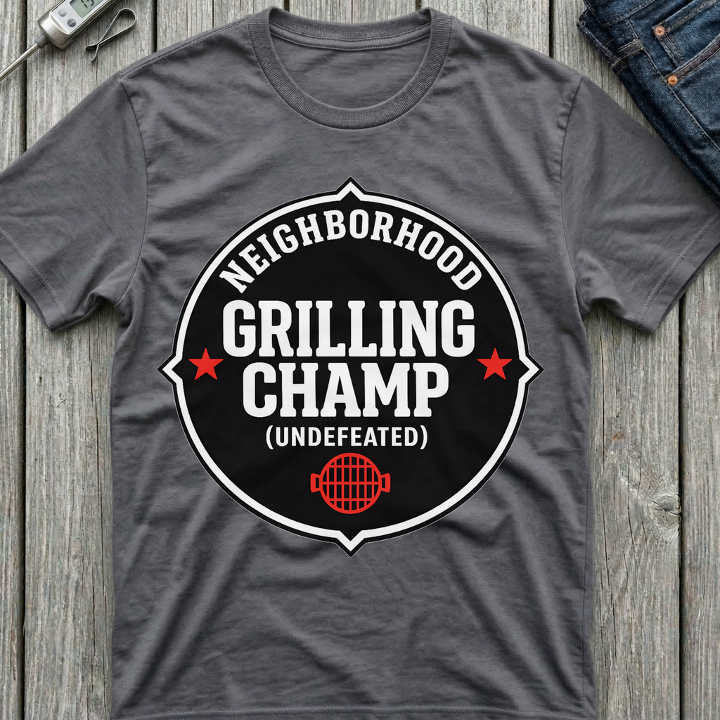 Neighborhood Grilling Champ T-Shirt