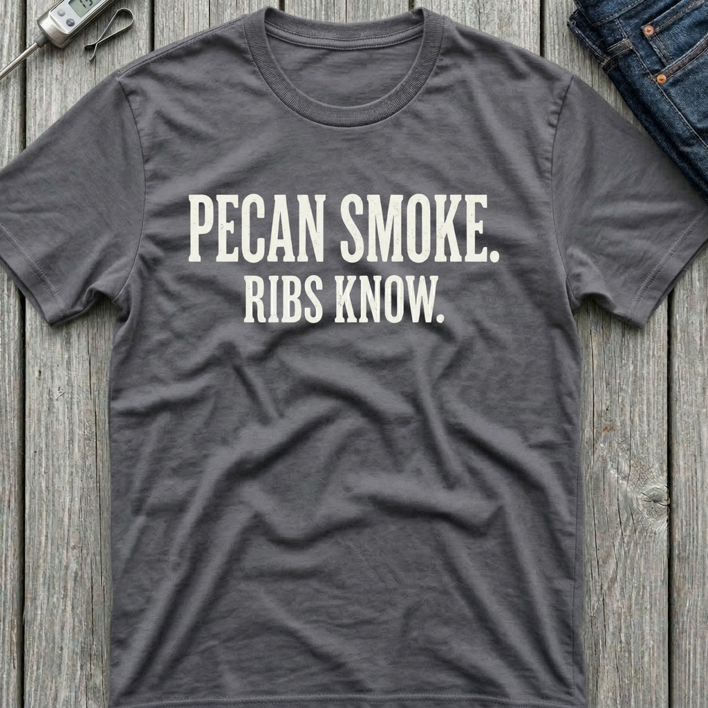 Ribs Know Pecan Smoke T-Shirt