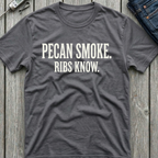 Ribs Know Pecan Smoke T-Shirt