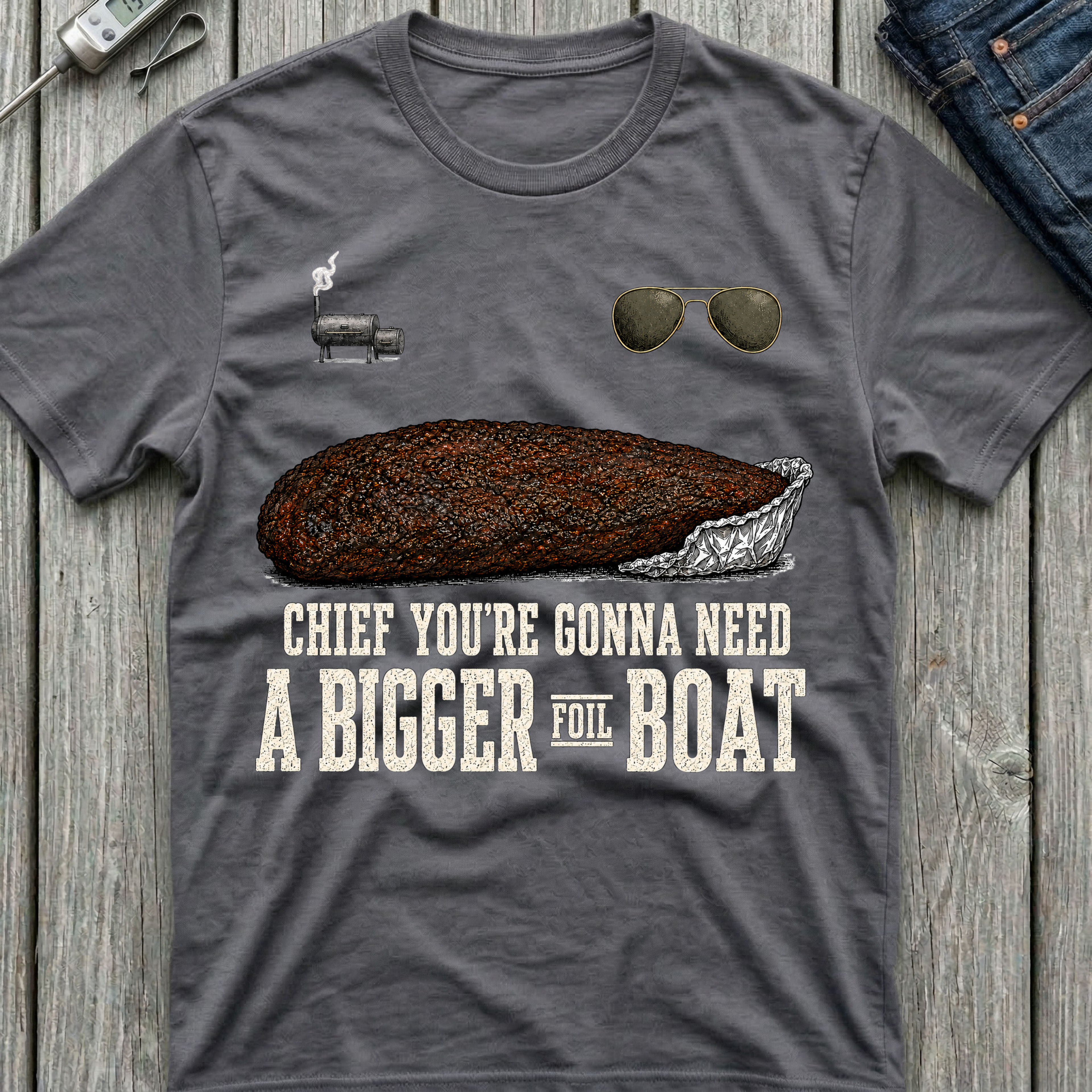 Bigger Foil Boat T-Shirt