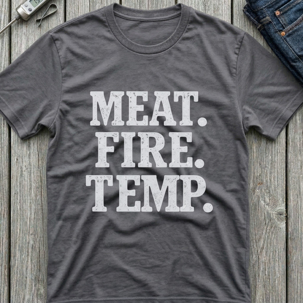 Meat Fire Temp T-Shirt