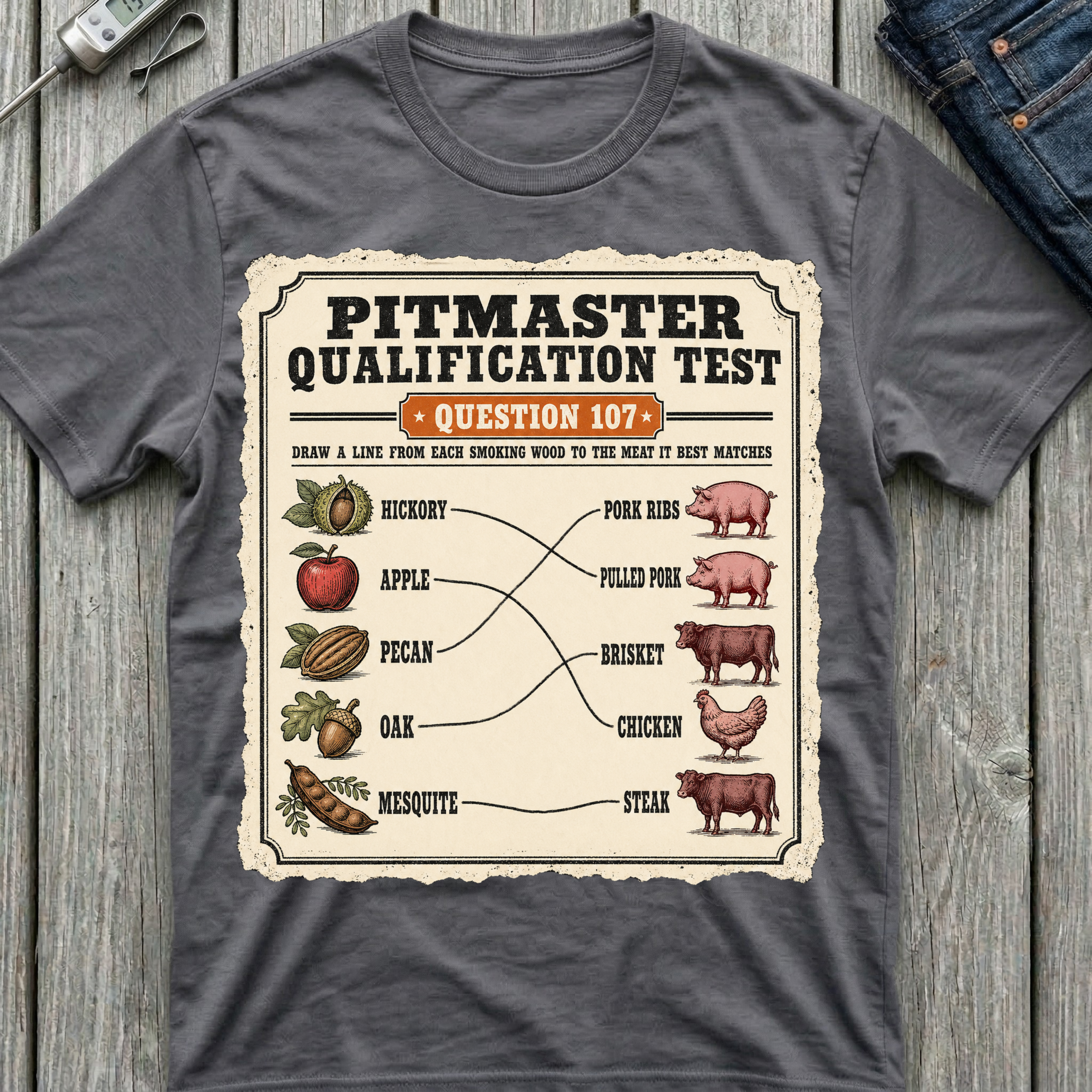 Hardwood Test T-Shirt