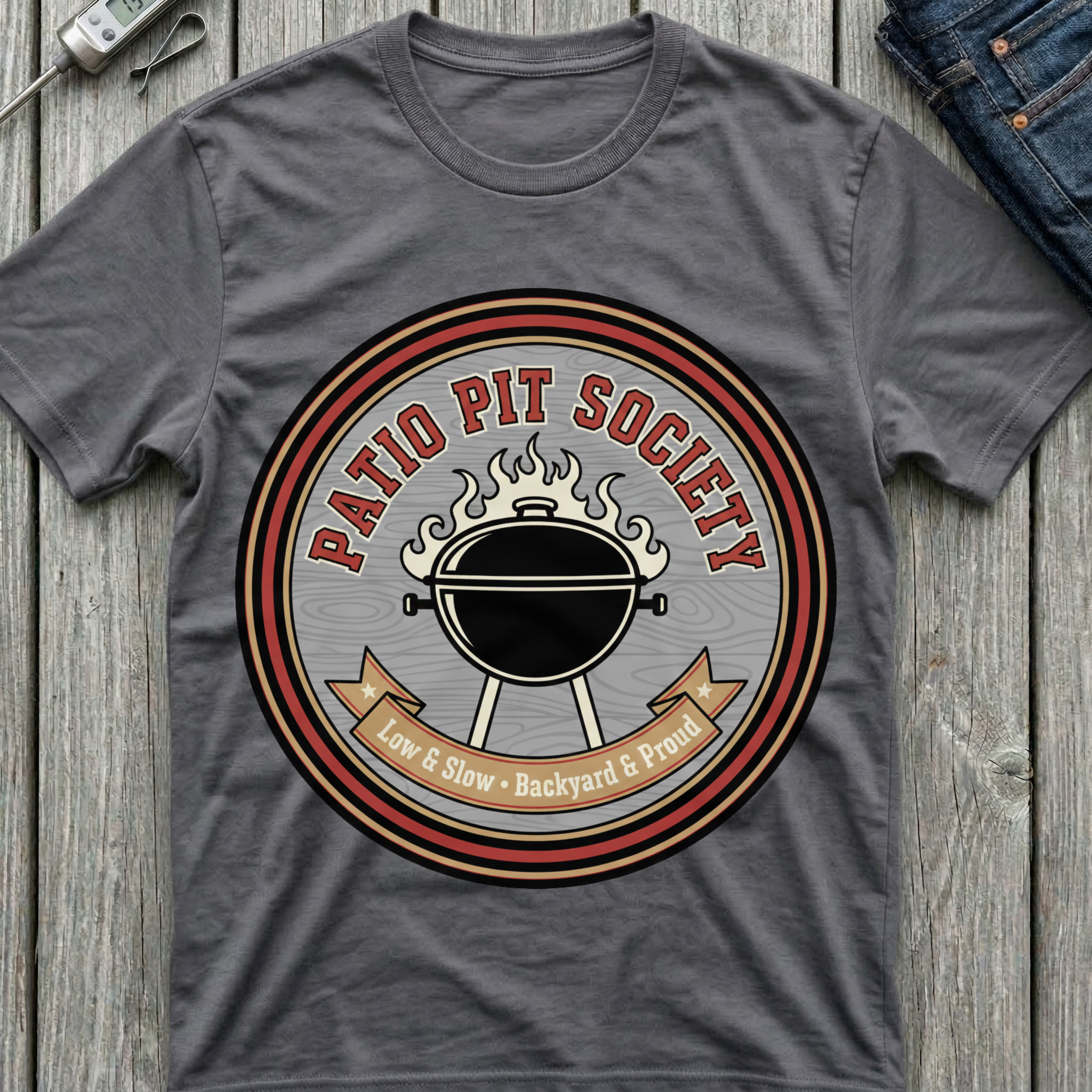 Patio Pit Society T-Shirt