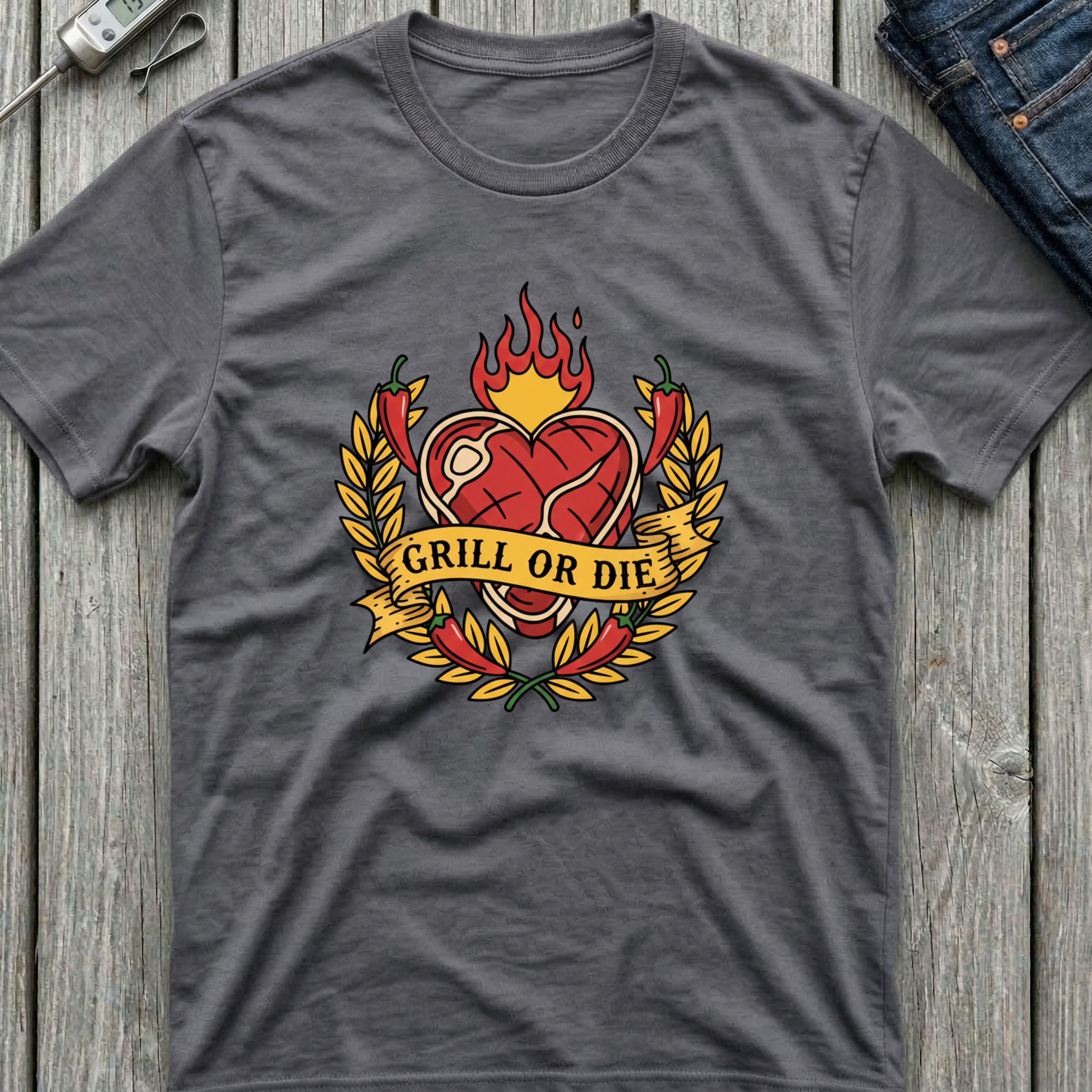 Grill Or Die T-Shirt