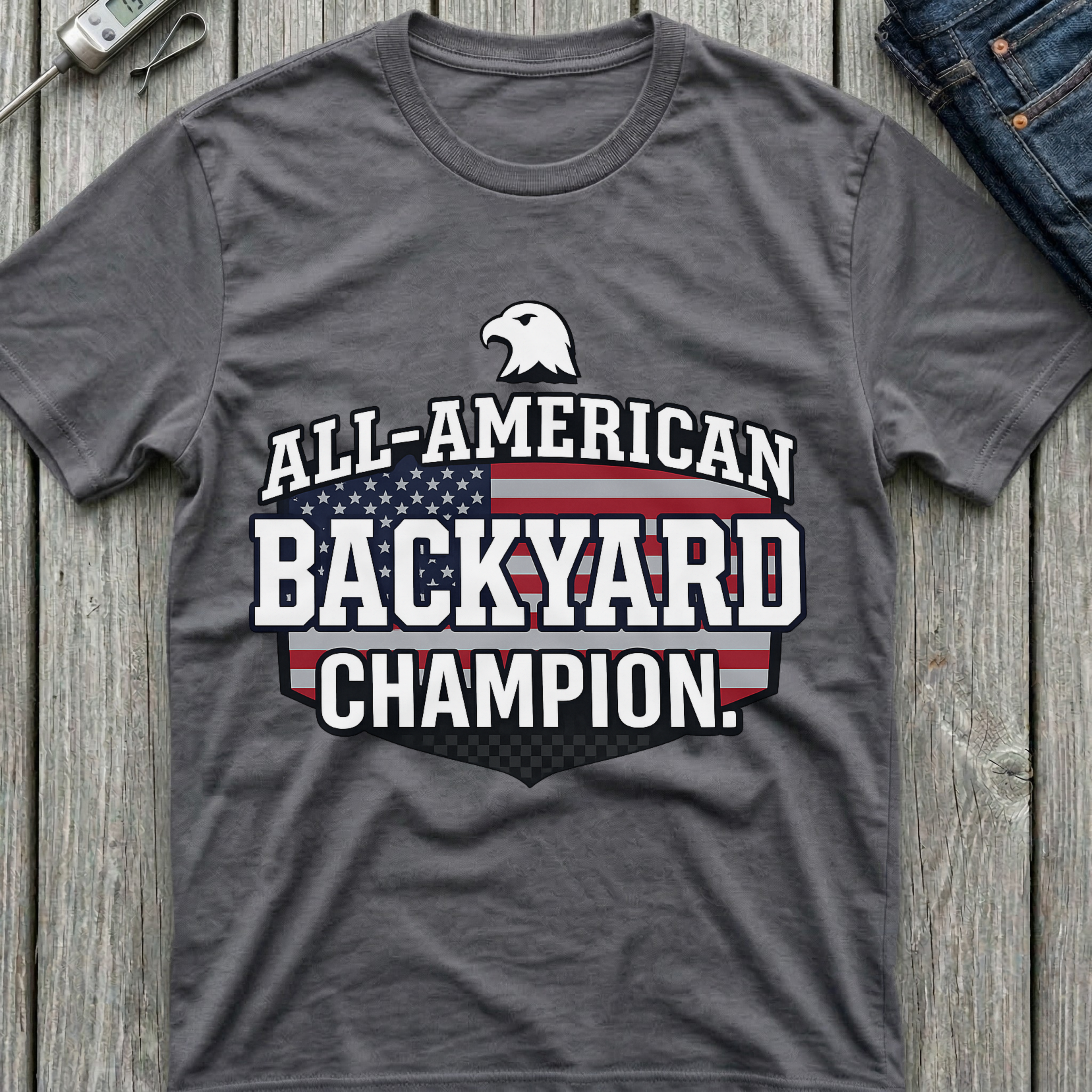 All-American Backyard Champion T-Shirt