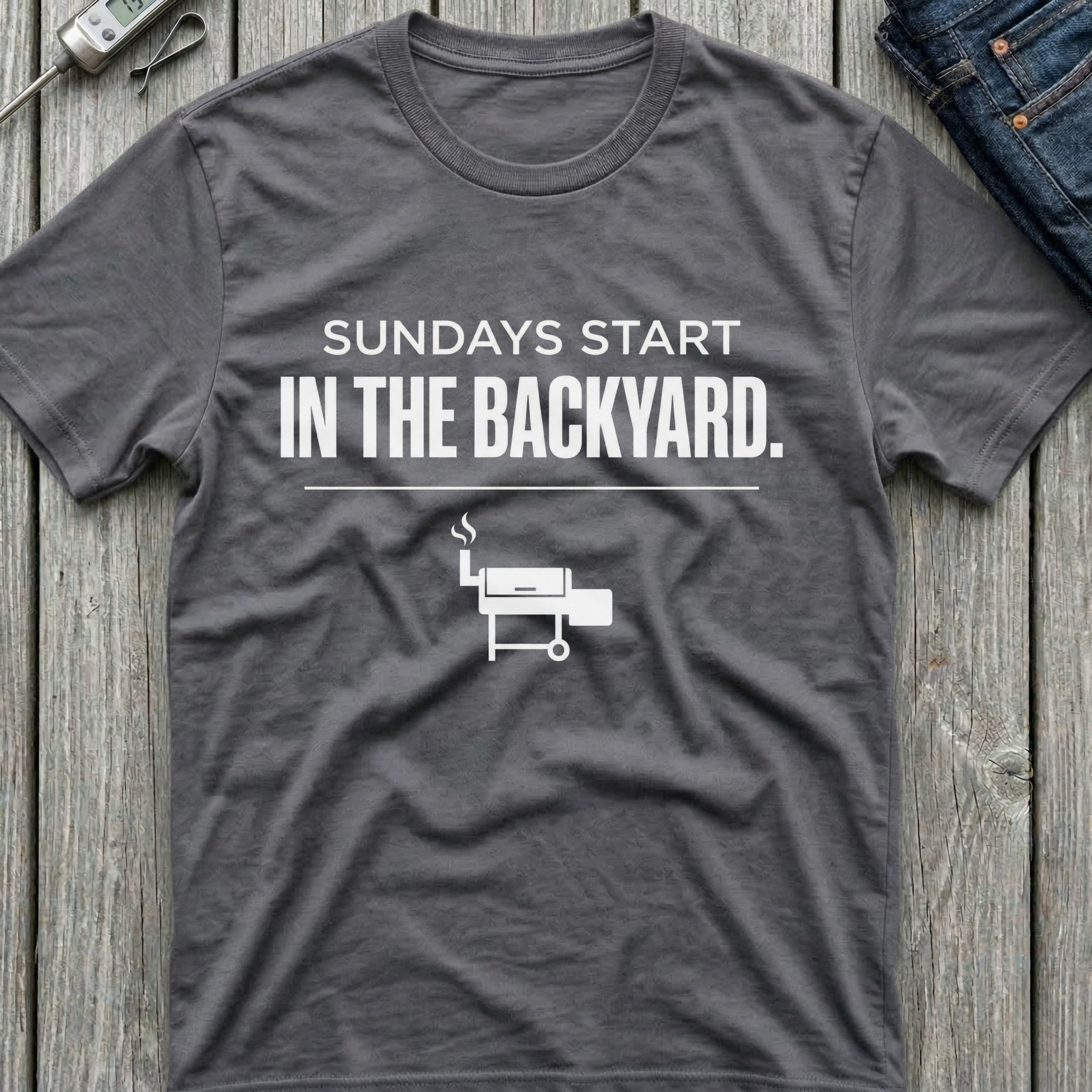 Sundays Start In The Backyard T-Shirt