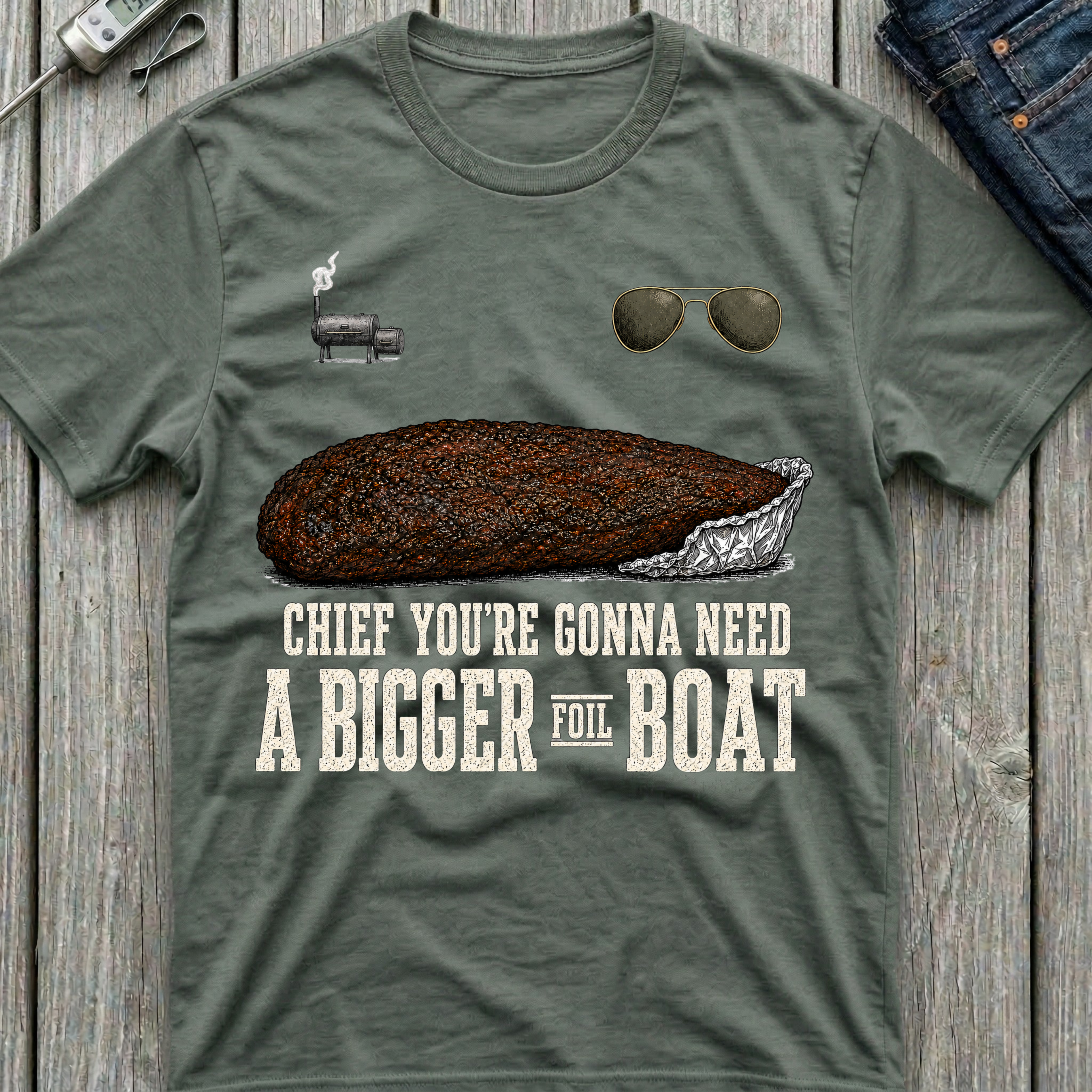 Bigger Foil Boat T-Shirt