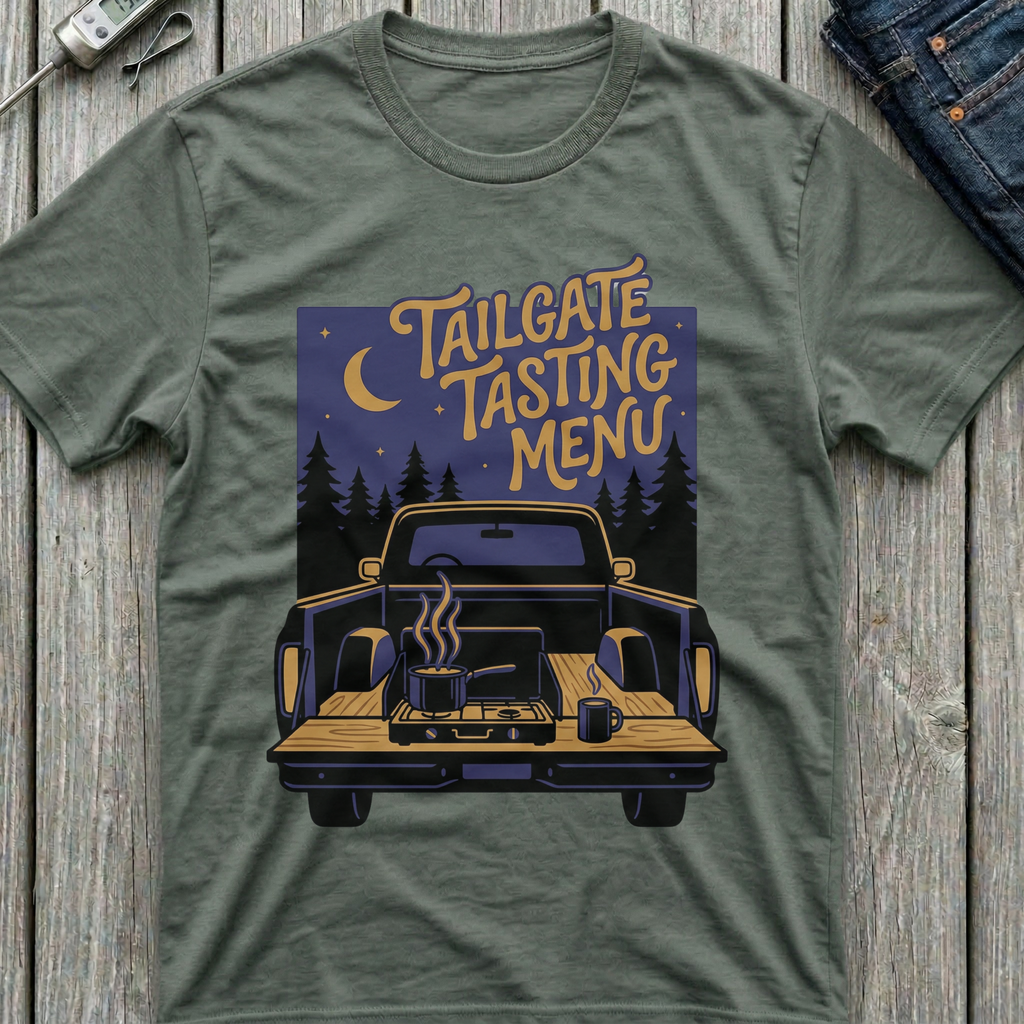 Tailgate Tasting Menu T-Shirt