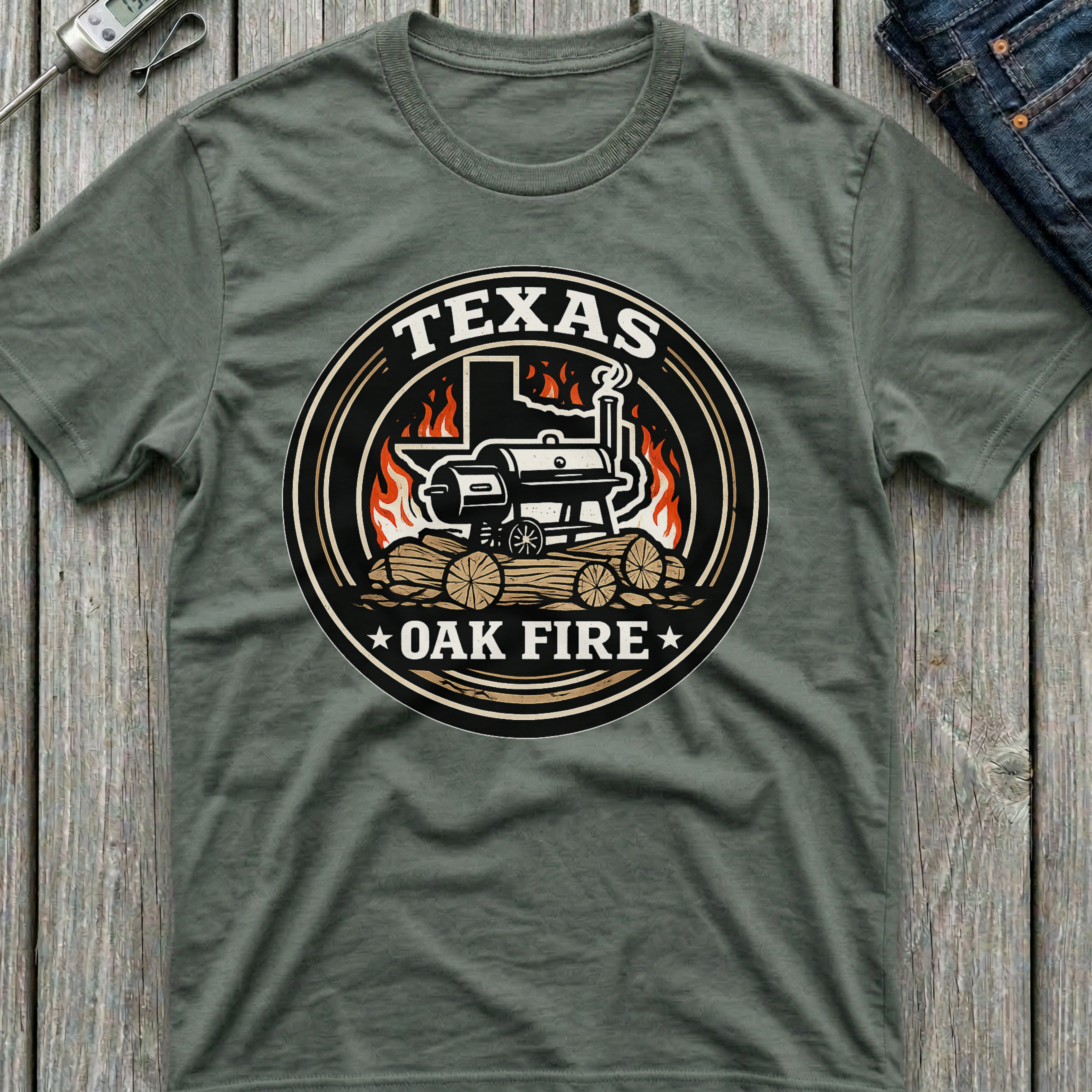 Texas Oak Fire T-Shirt