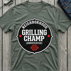 Neighborhood Grilling Champ T-Shirt