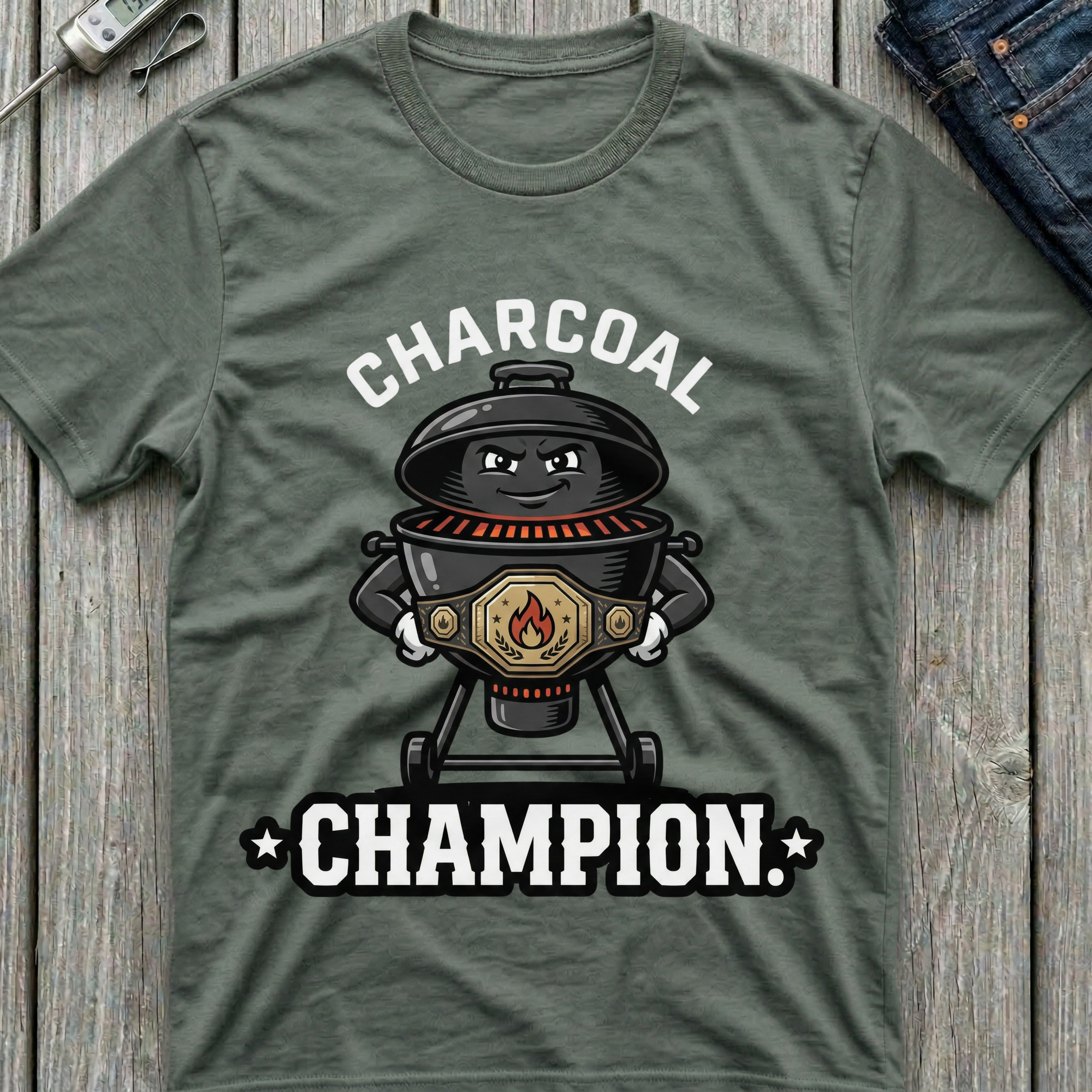 Charcoal Champion T-Shirt