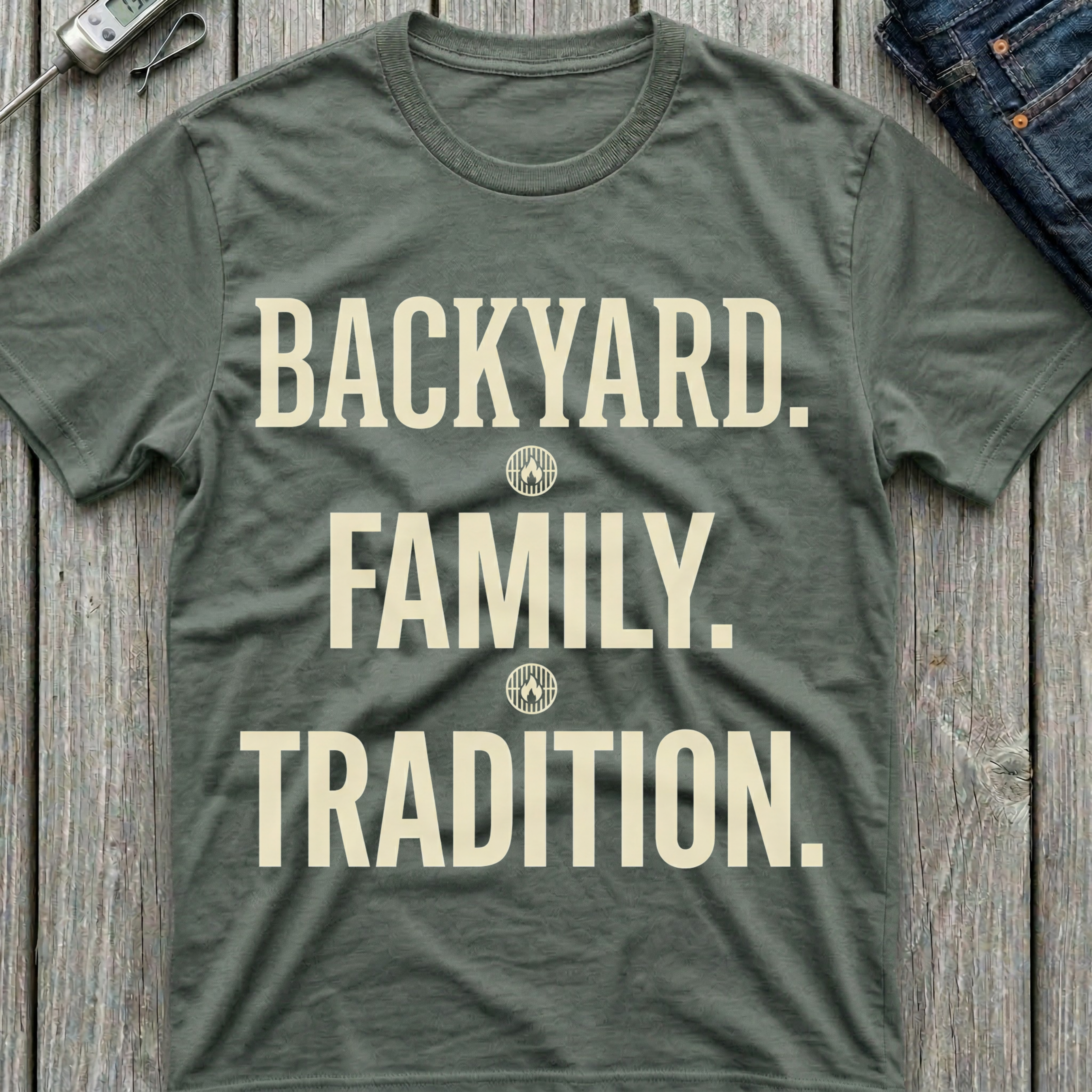 Backyard Family Tradition T-Shirt