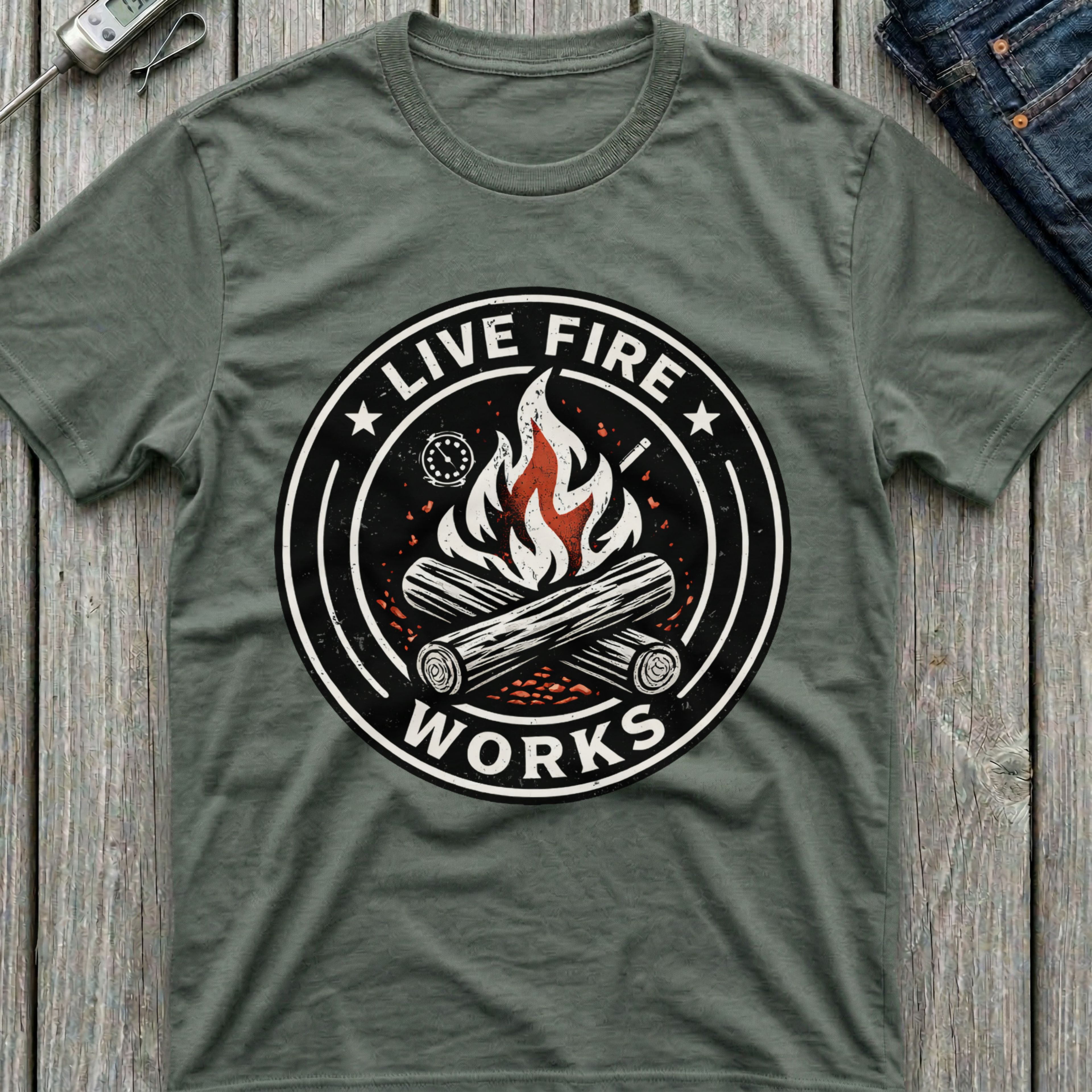 Live Fire Works T-Shirt