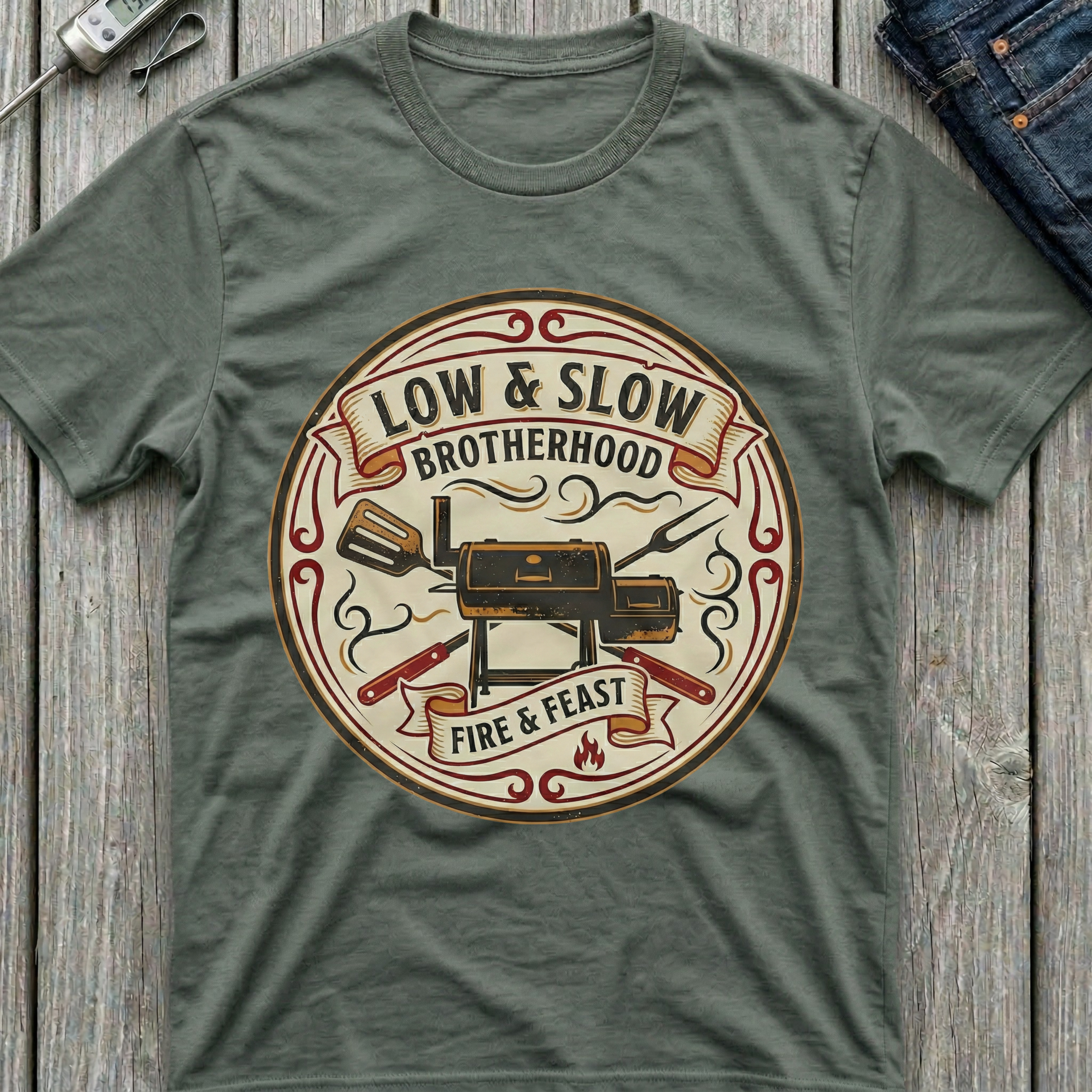 Low & Slow Crest T-Shirt