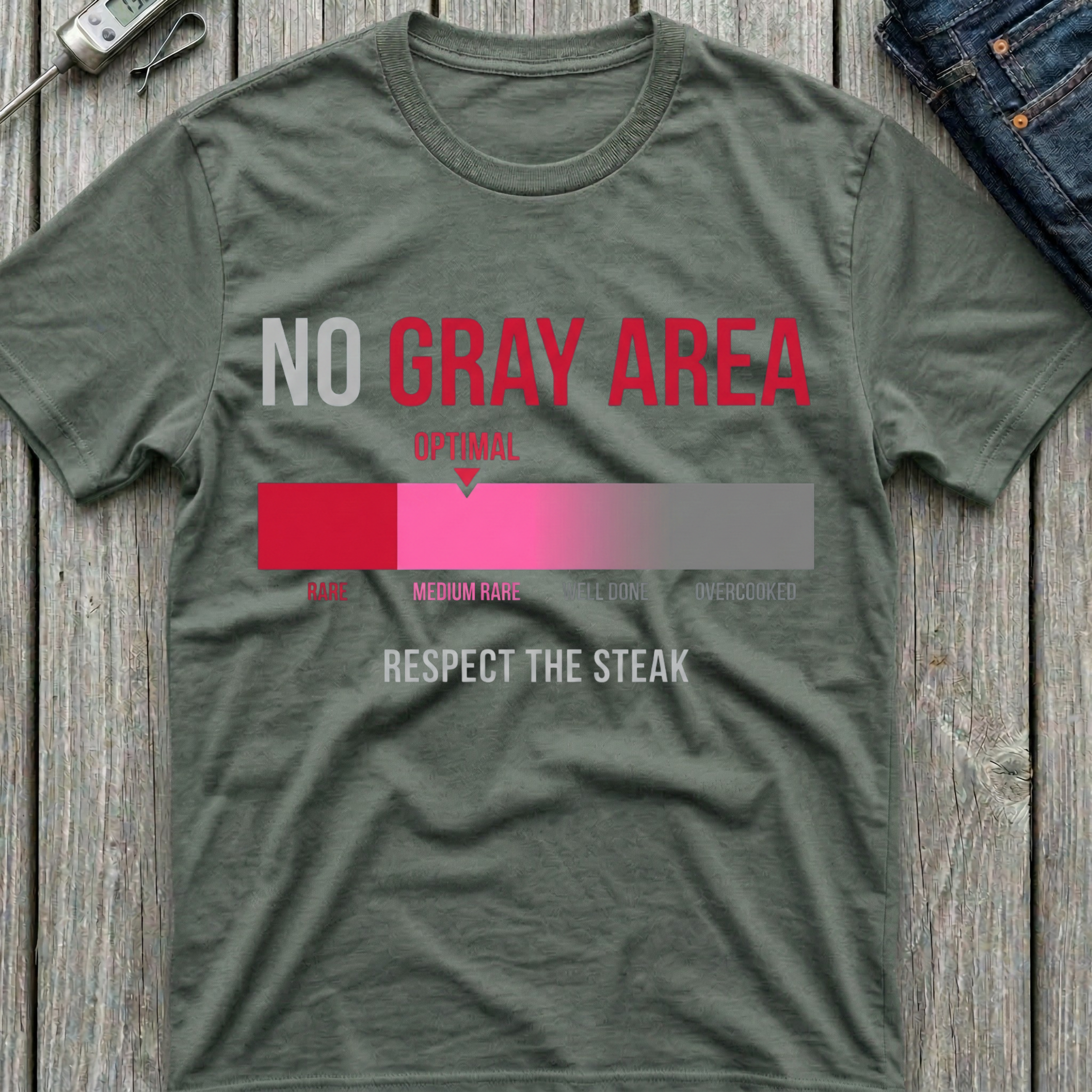 Respect The Steak T-Shirt