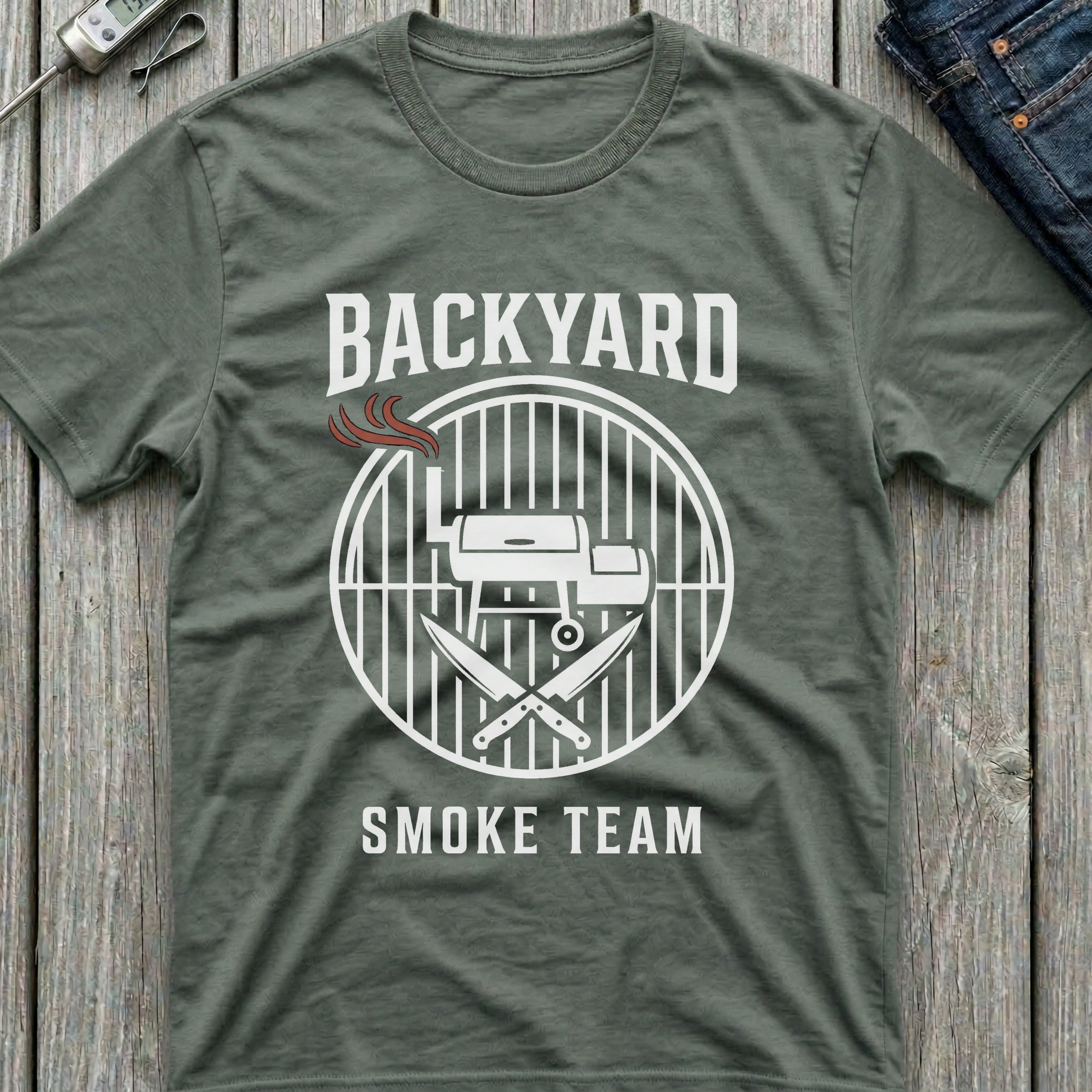 Backyard Smoke Team T-Shirt