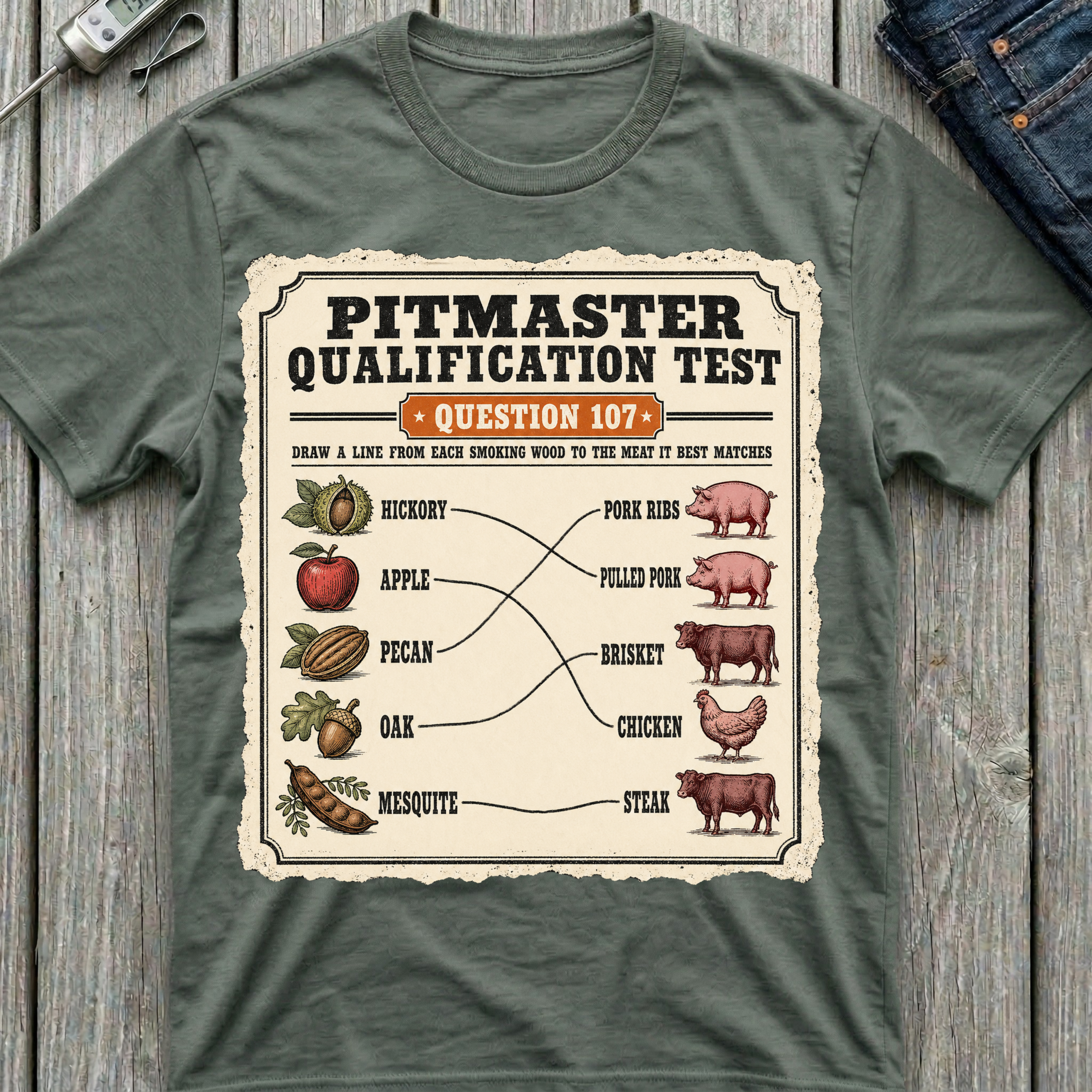 Hardwood Test T-Shirt