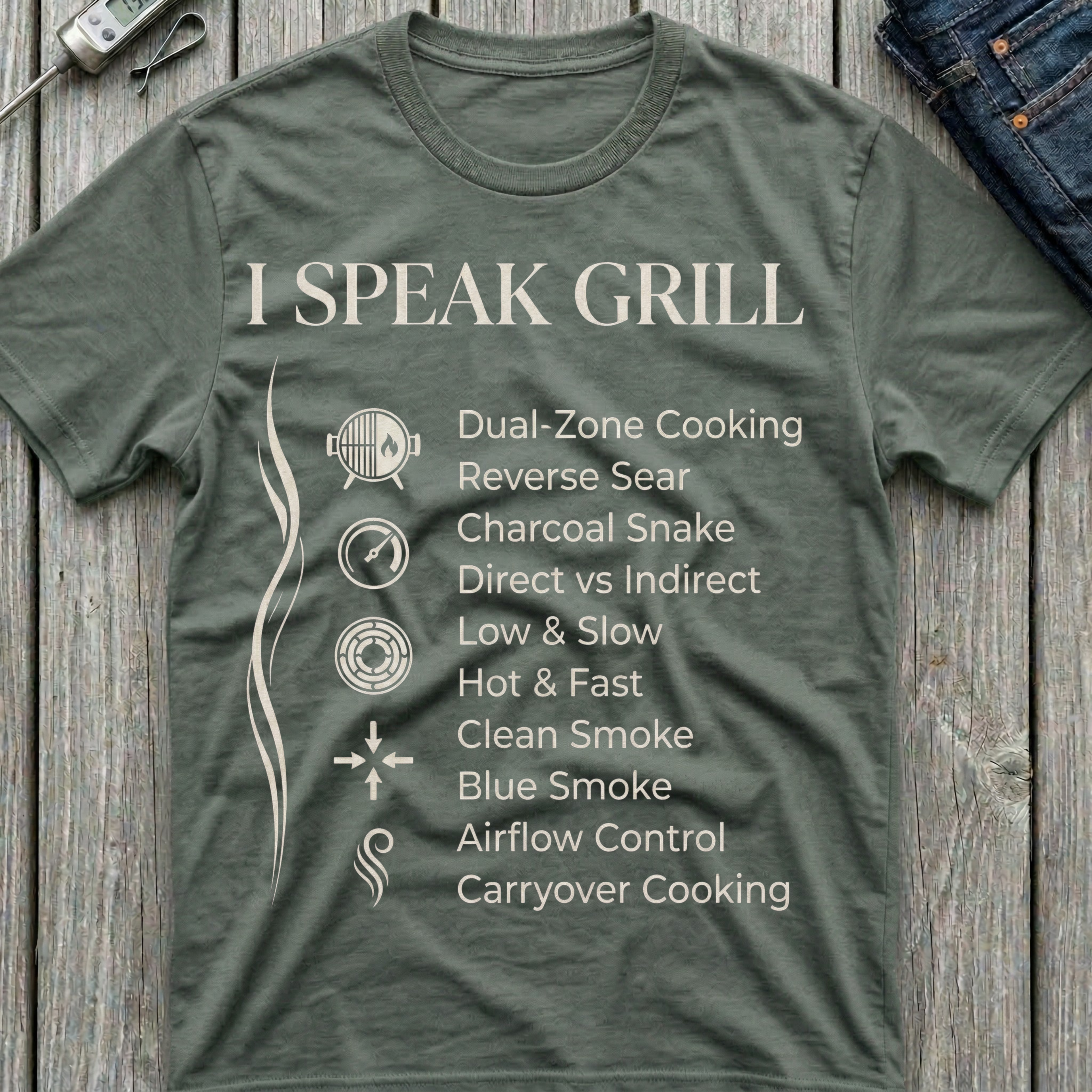 I Speak Grill T-Shirt