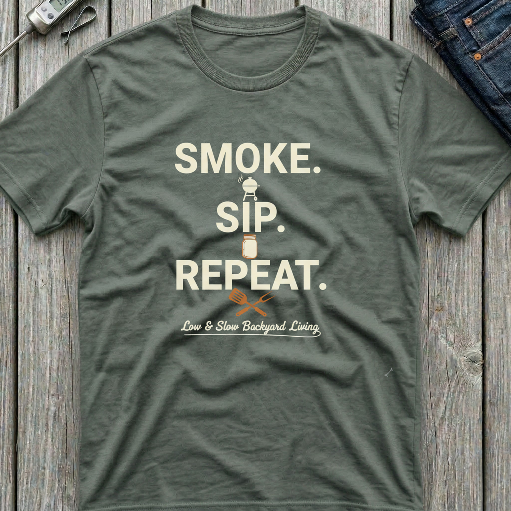Smoke Sip Repeat T-Shirt