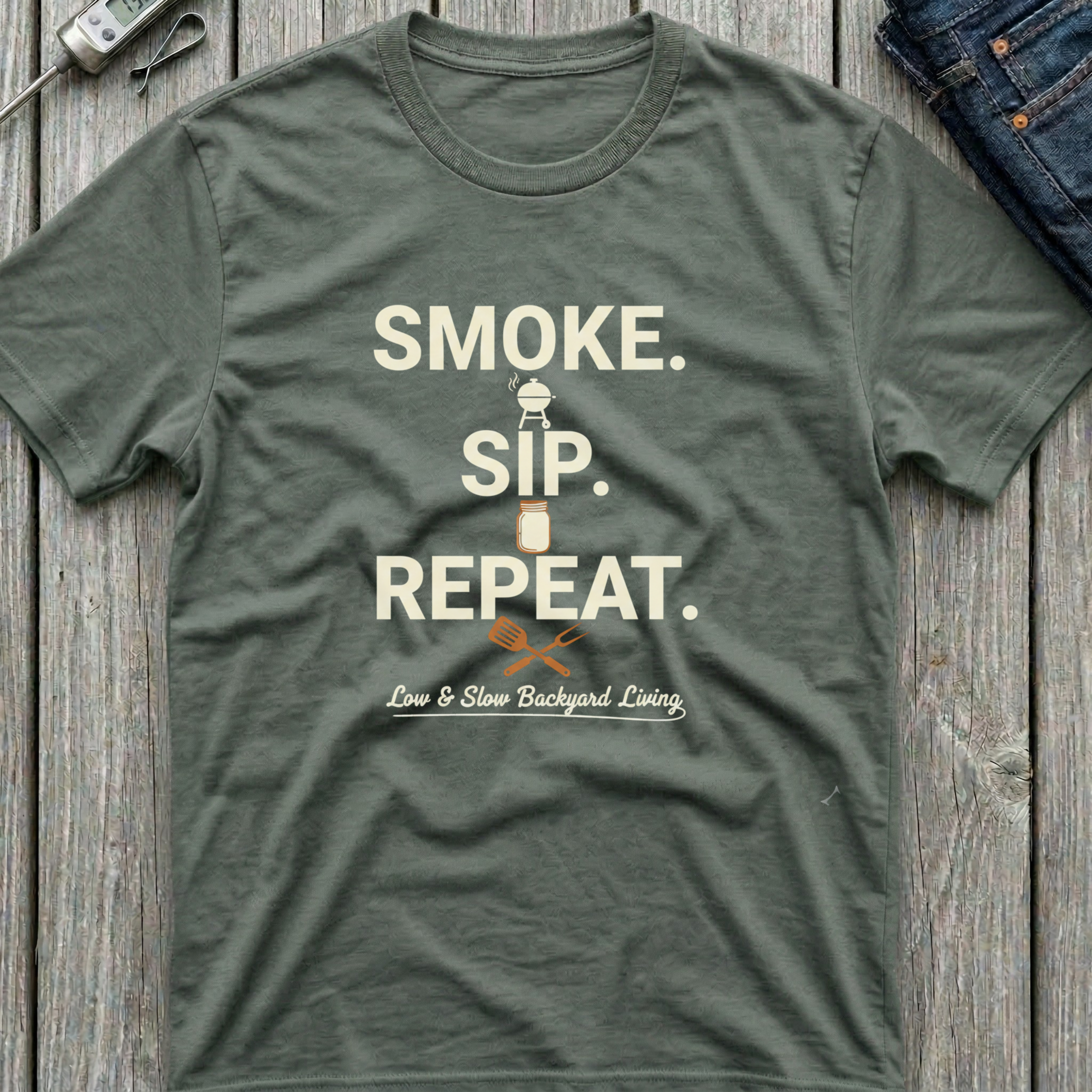 Smoke Sip Repeat T-Shirt