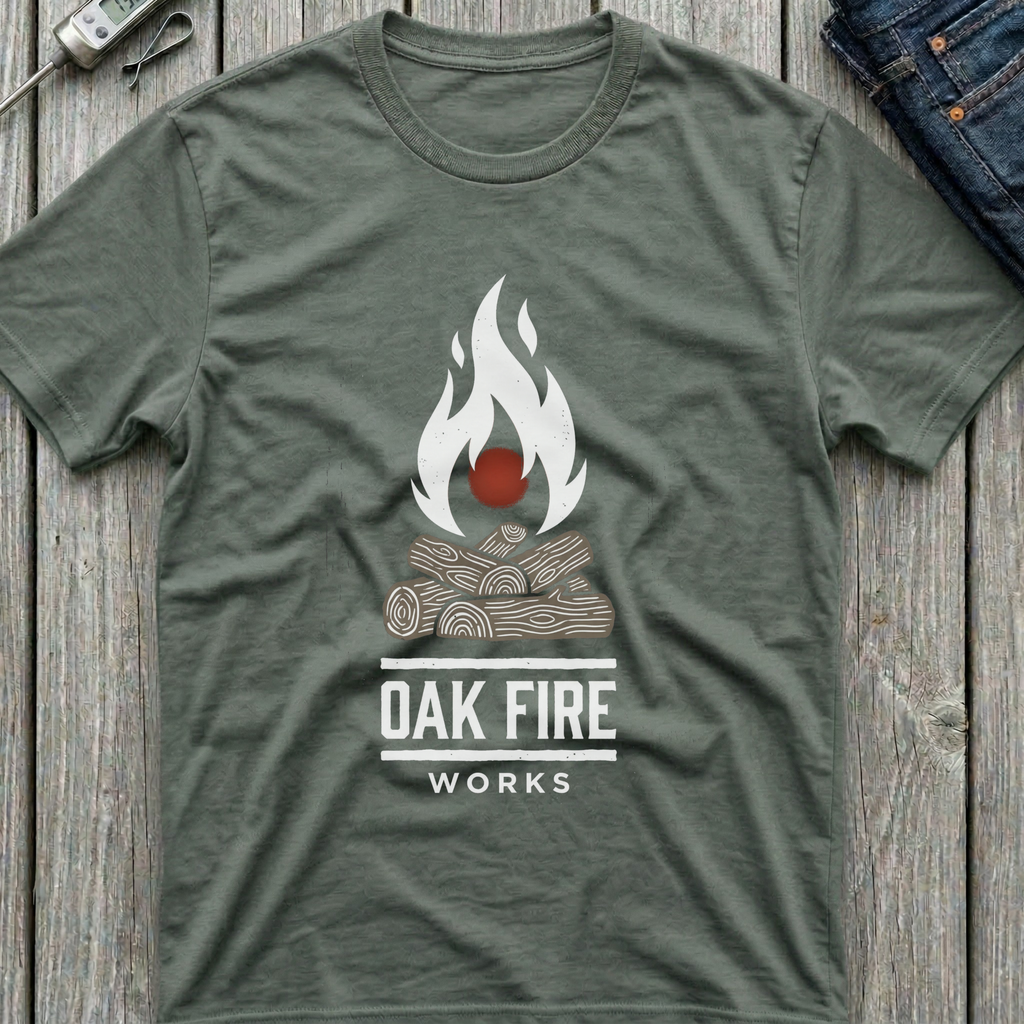 Oak Fire Works T-Shirt