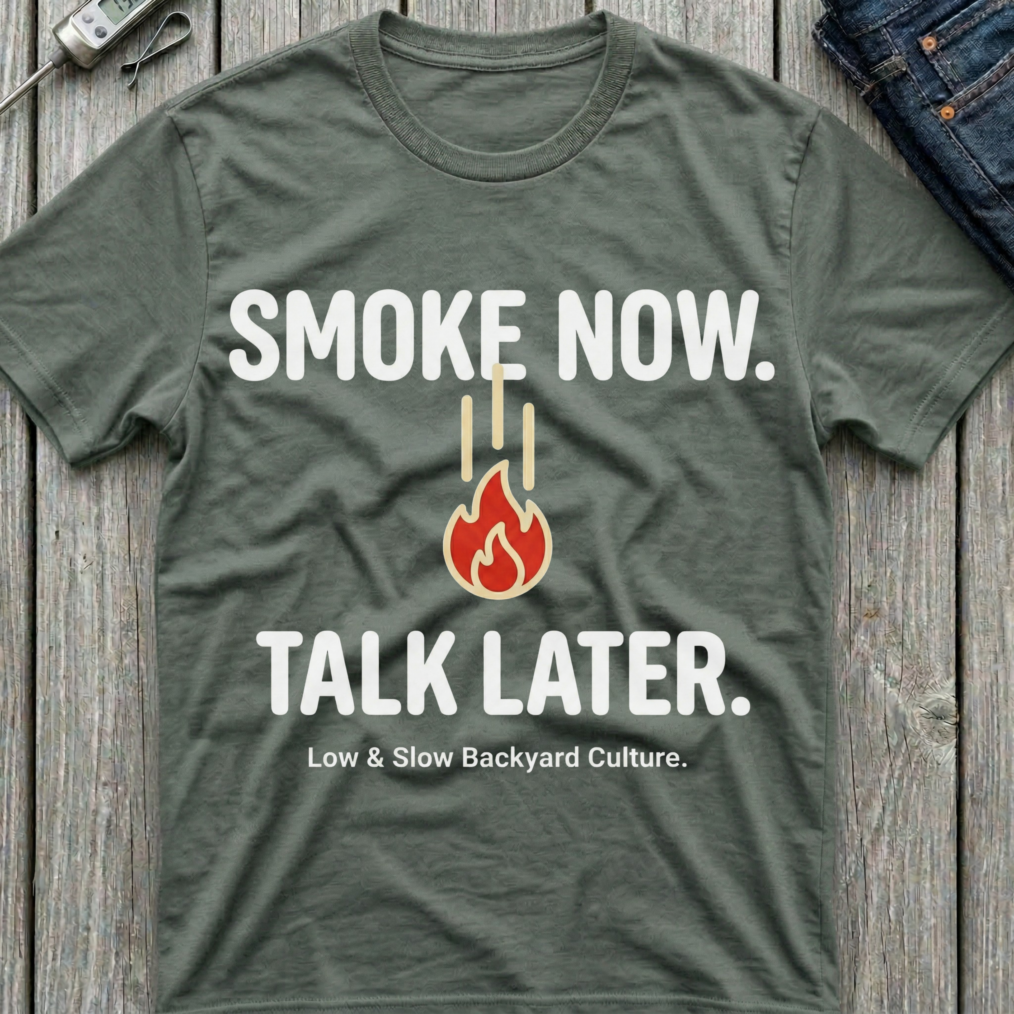 Smoke Now Talk Later T-Shirt