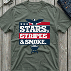 Stars Stripes & Smoke T-Shirt