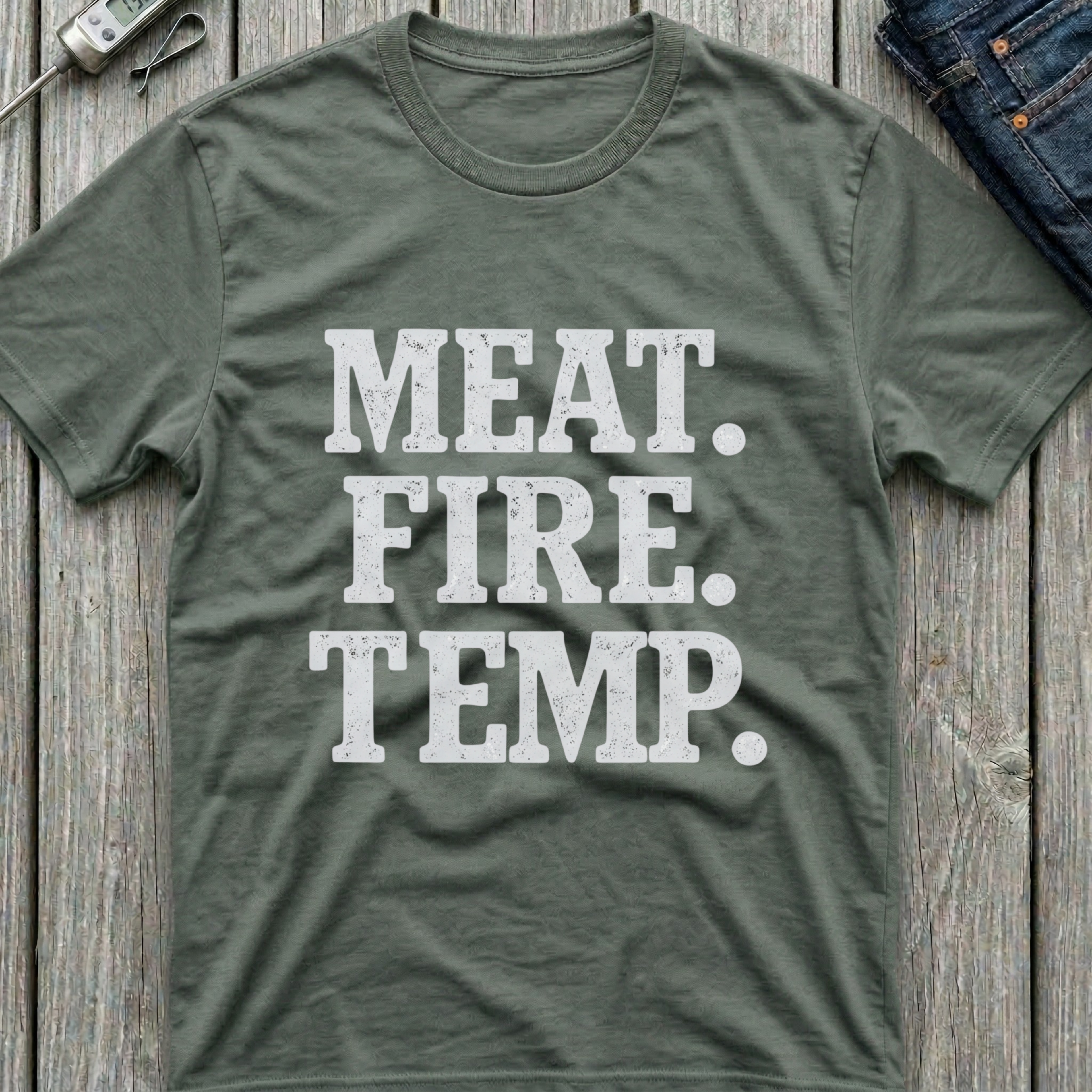 Meat Fire Temp T-Shirt