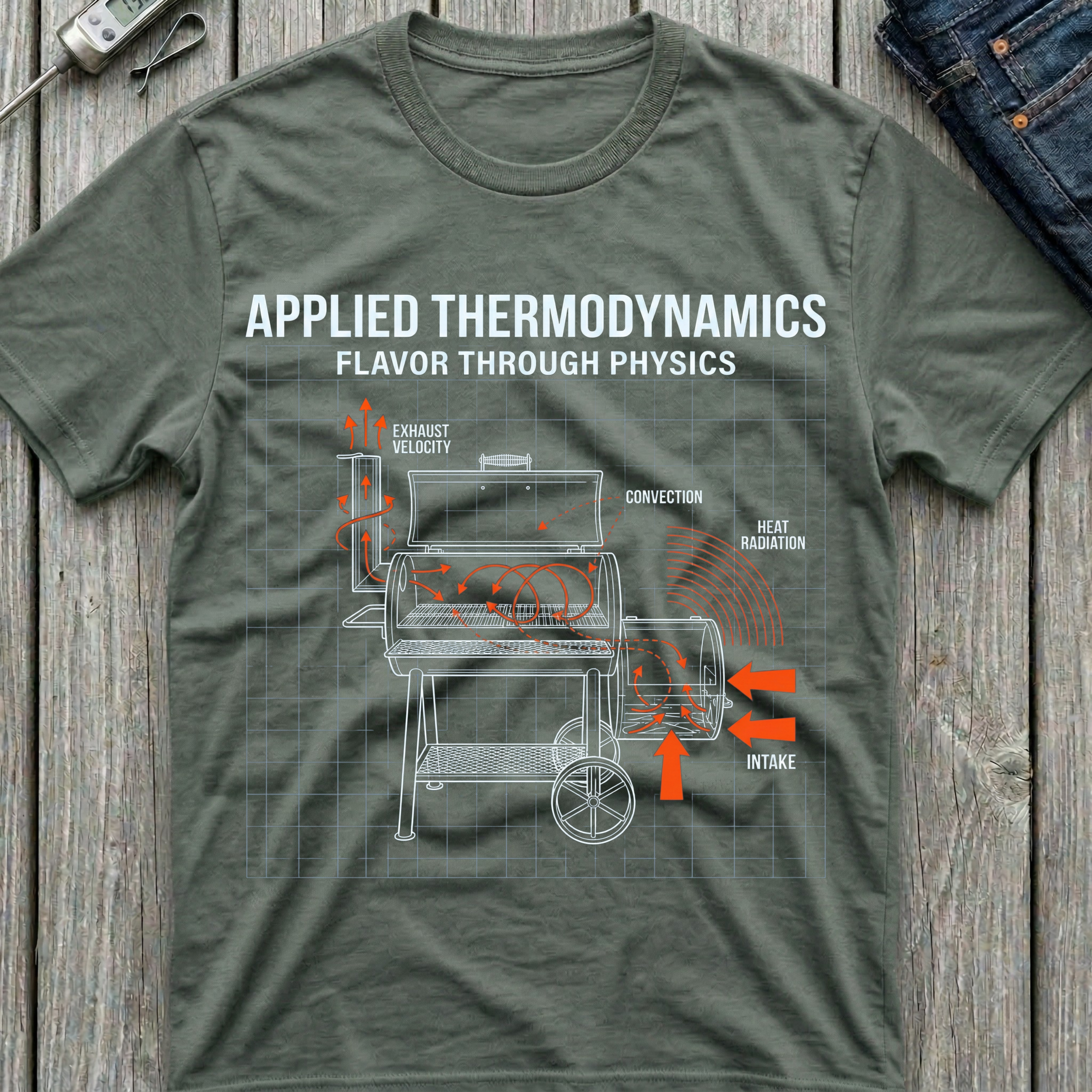 Flavor Through Physics T-Shirt