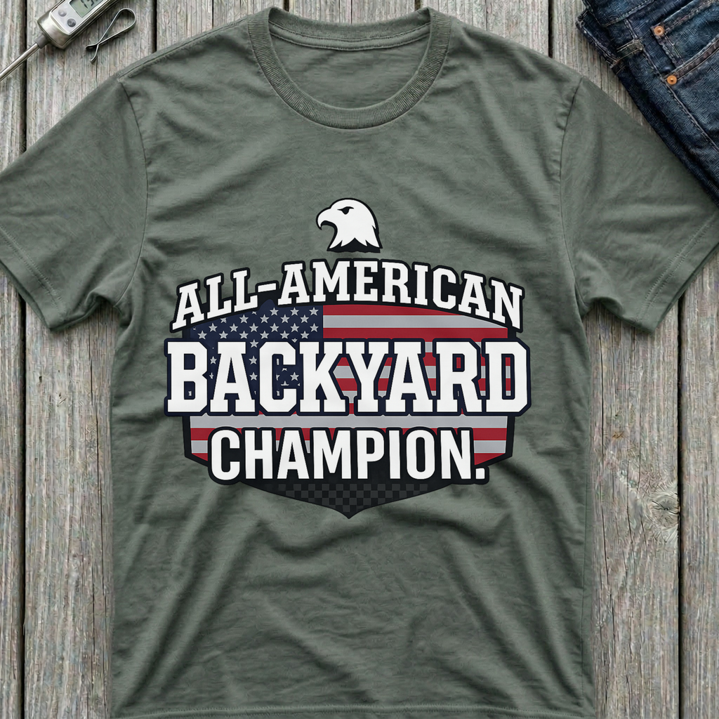 All-American Backyard Champion T-Shirt